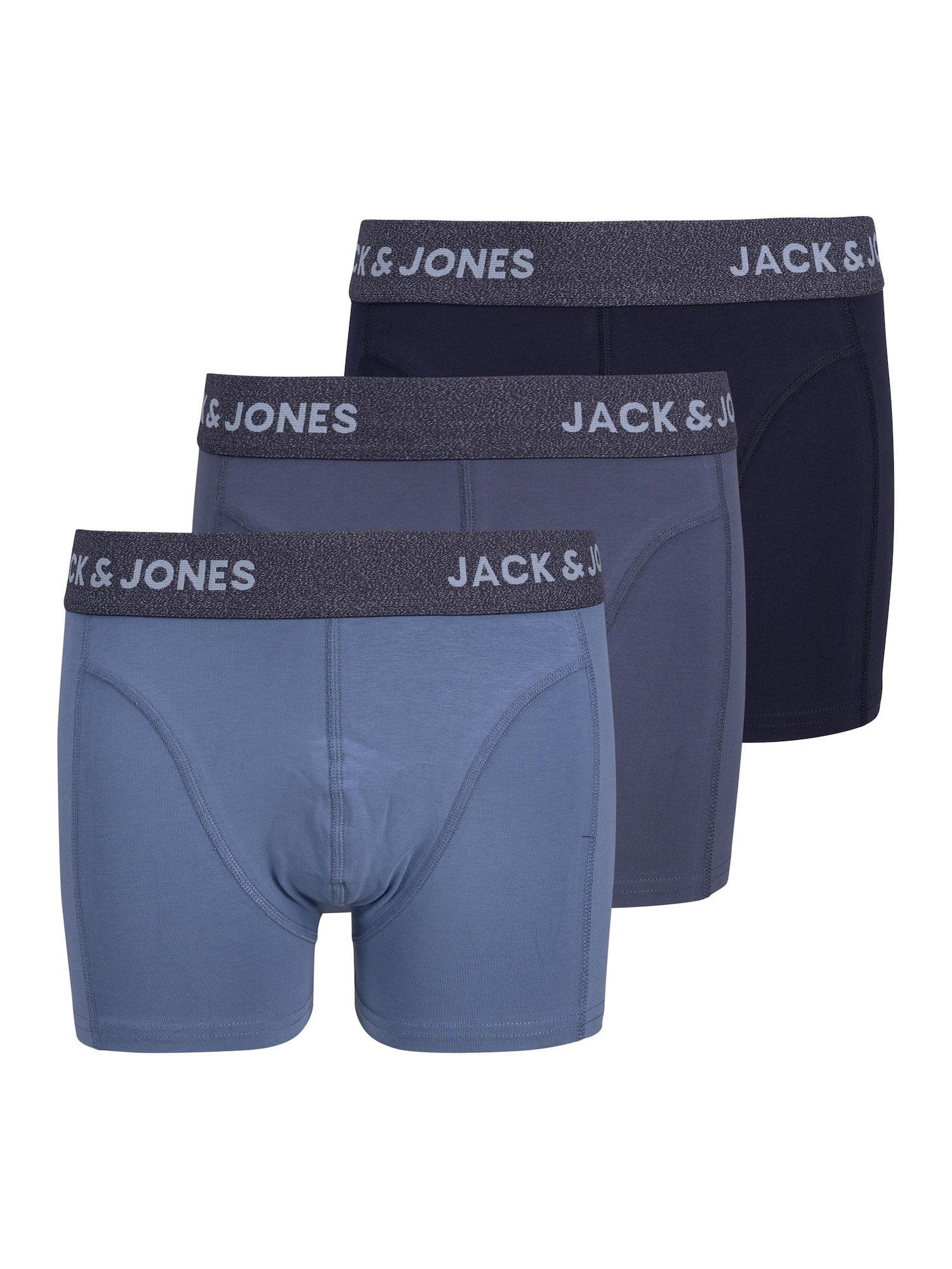 Jack & Jones Junior Alsónadrág 'Serge'  galambkék / éjkék / tengerészkék / sötétkék / világosszürke