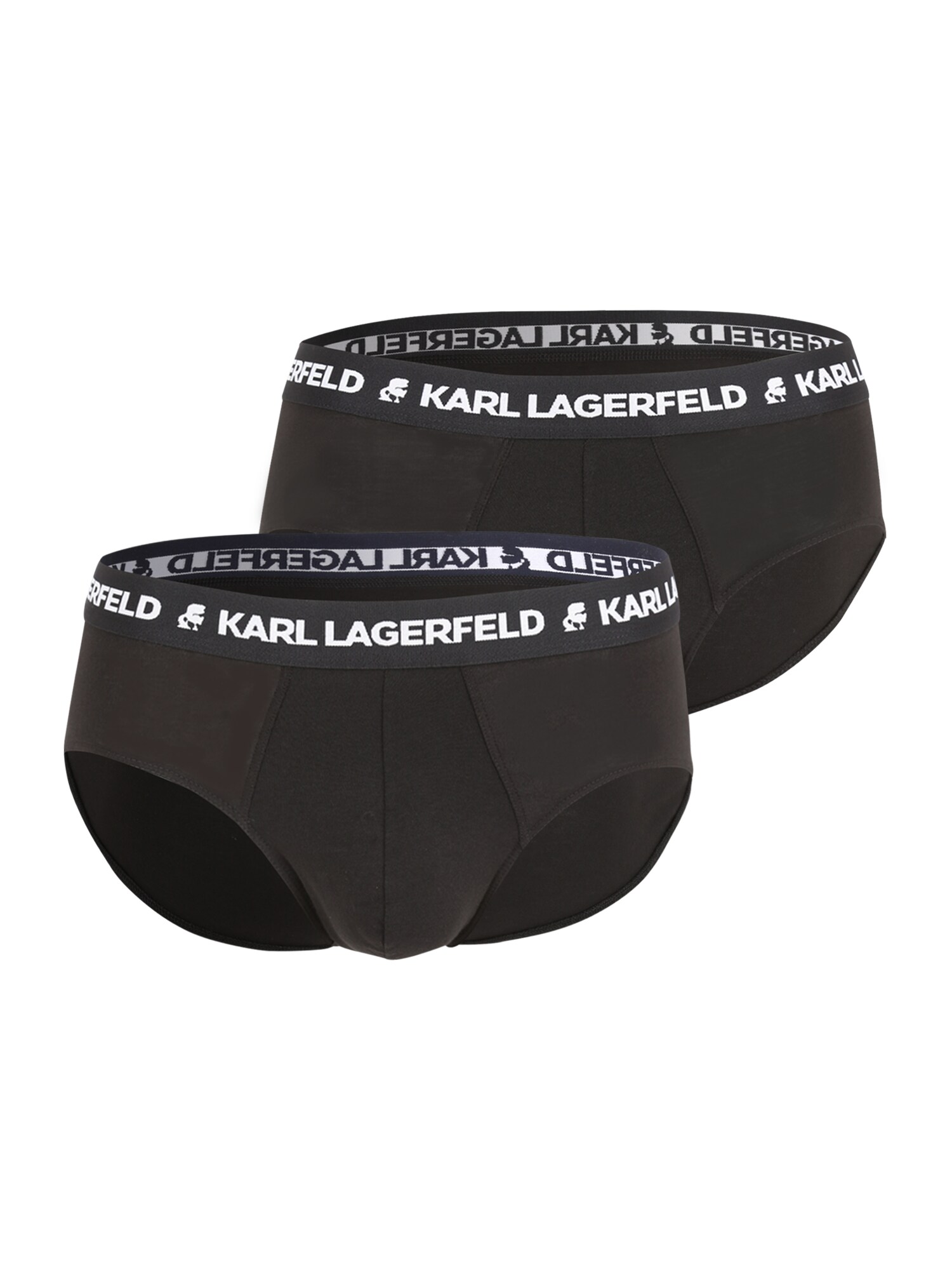 Karl Lagerfeld Slip  fekete / fehér