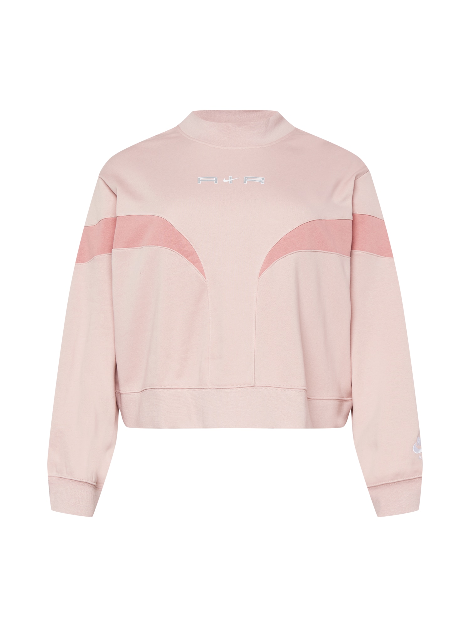 Nike Sportswear Tréning póló  rózsaszín / rózsa / fehér / szürke
