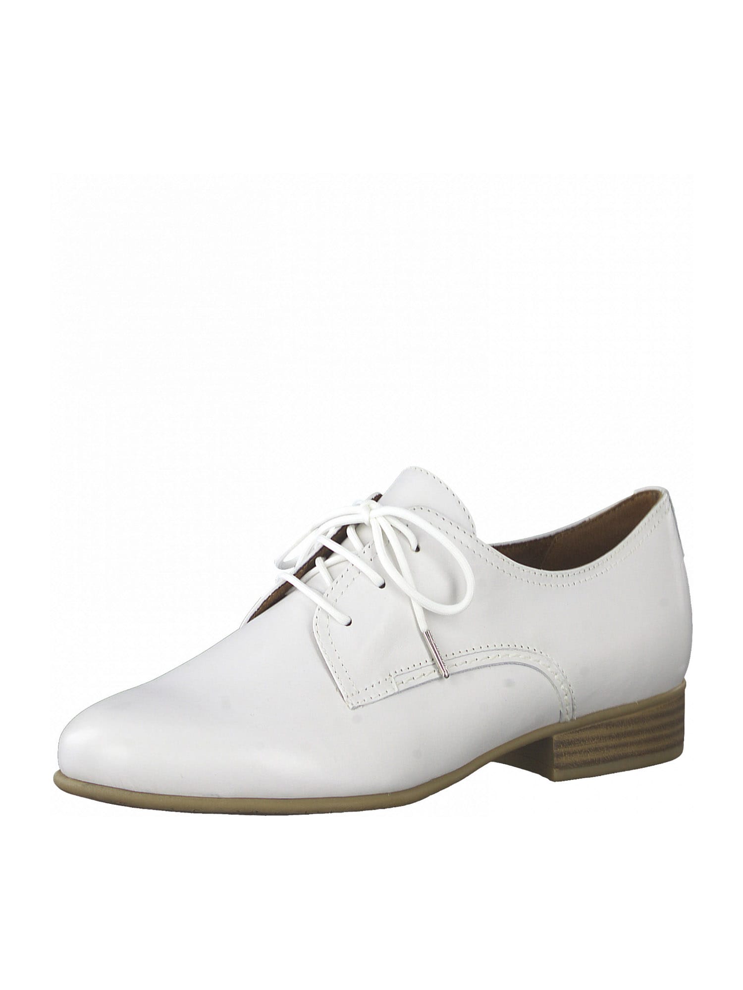 TAMARIS Fűzős cipő  fehér