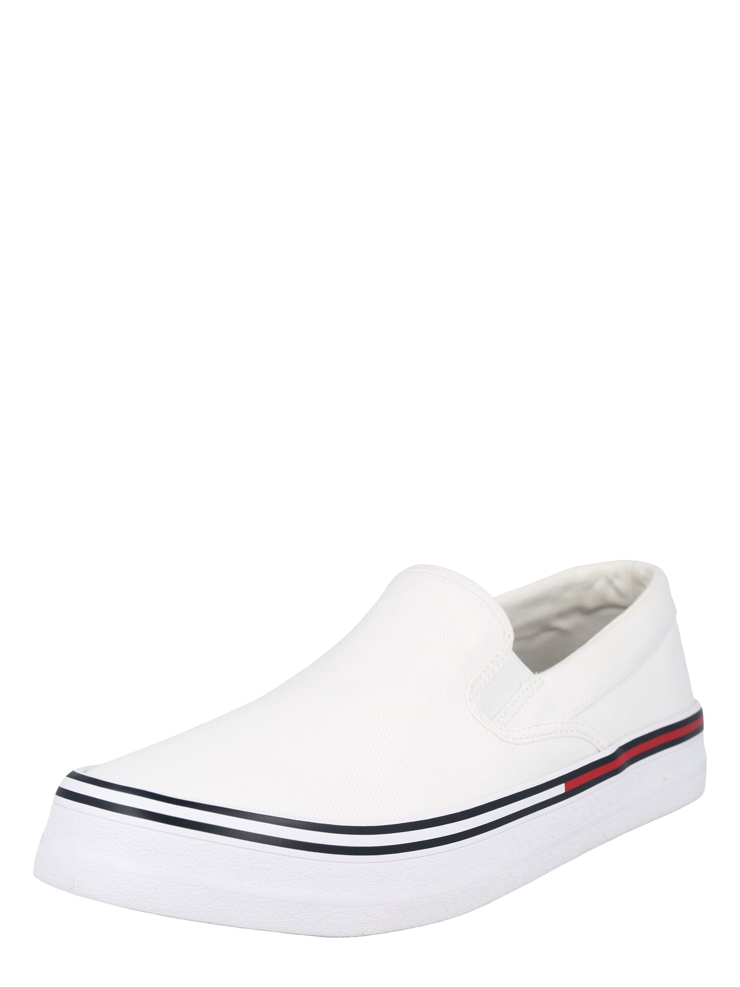 Tommy Jeans Belebújós cipők  fehér / piros / tengerészkék
