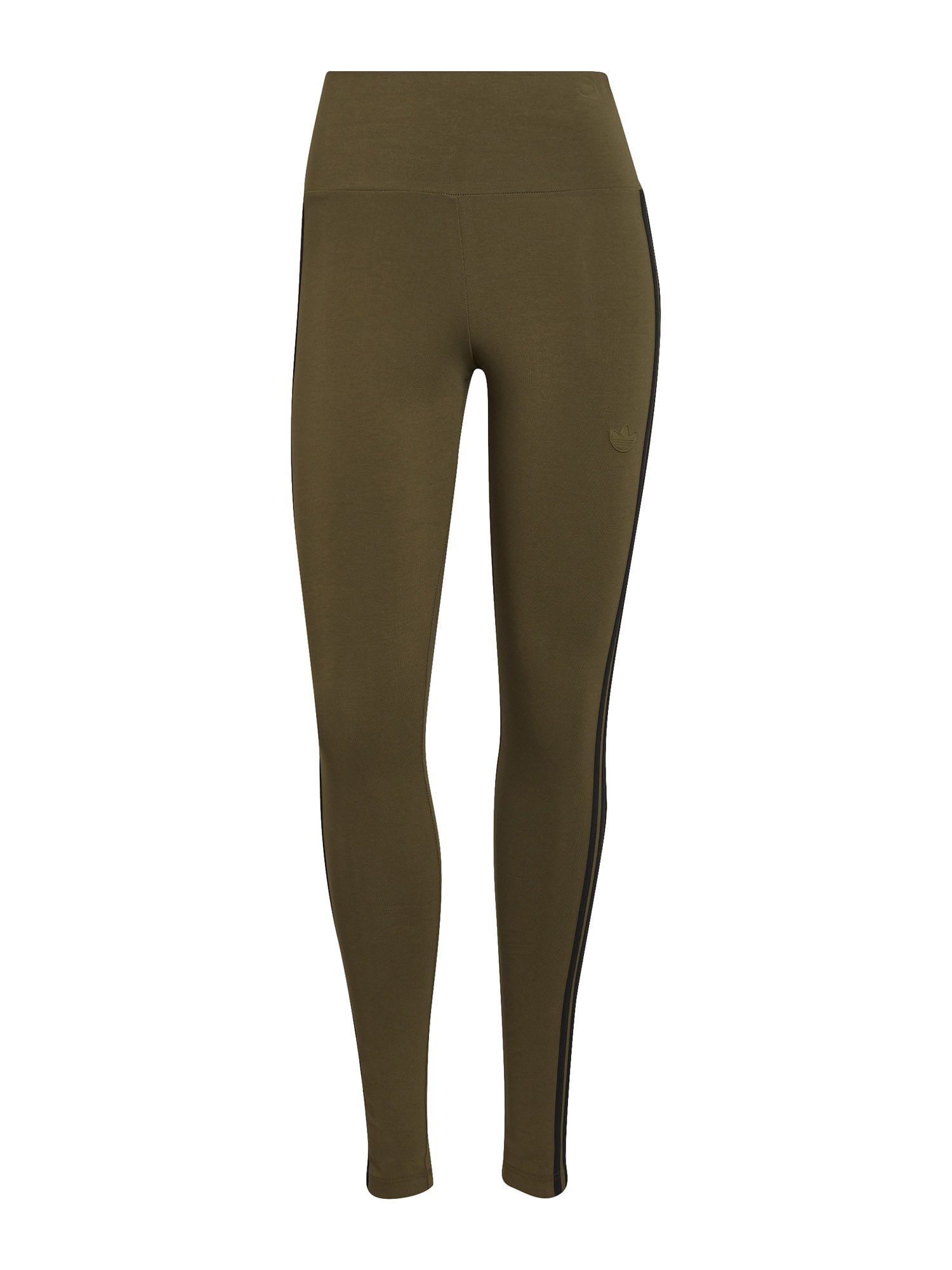ADIDAS ORIGINALS Leggings  olíva / fekete