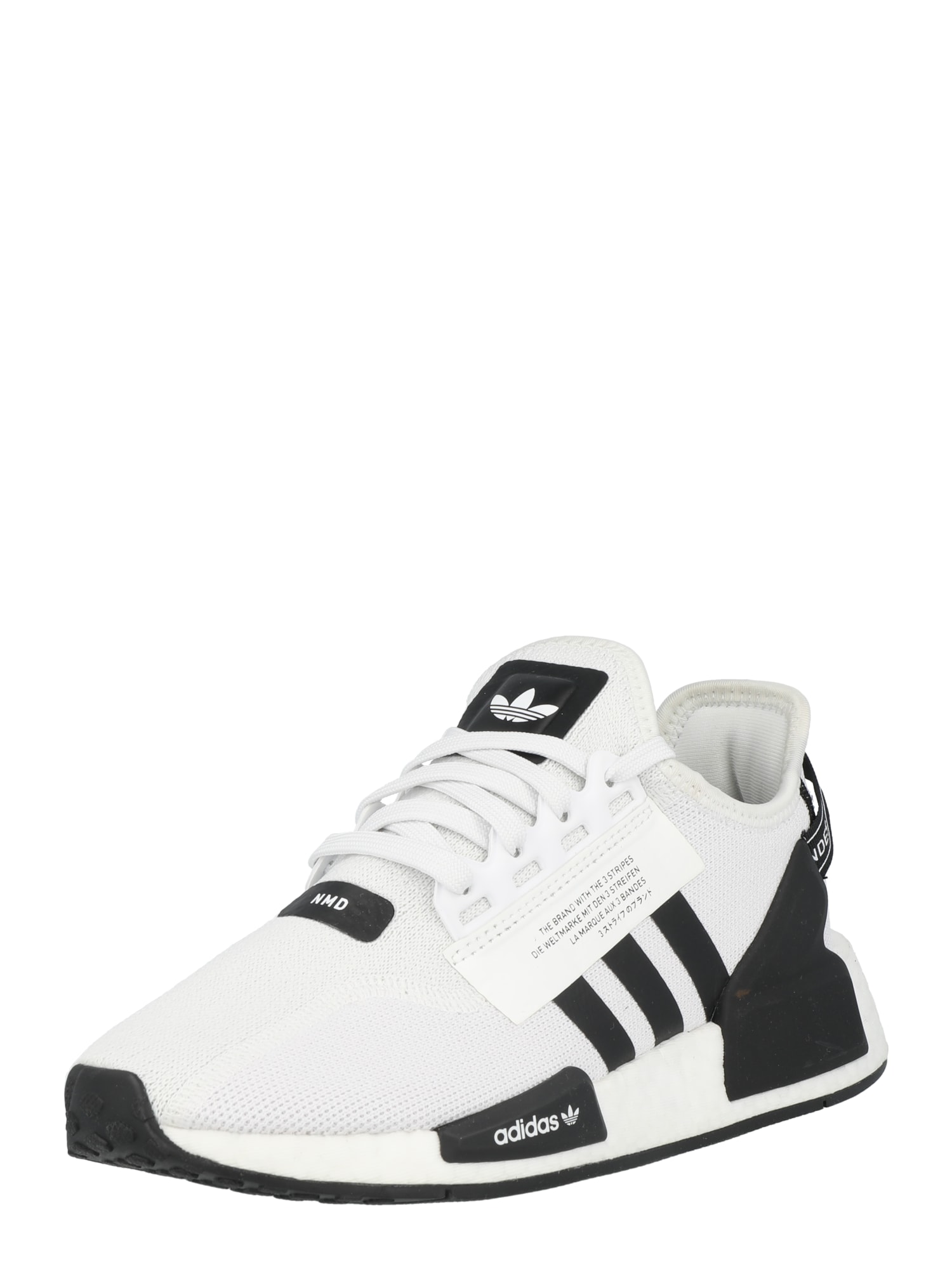 ADIDAS ORIGINALS Rövid szárú edzőcipők  fehér / fekete