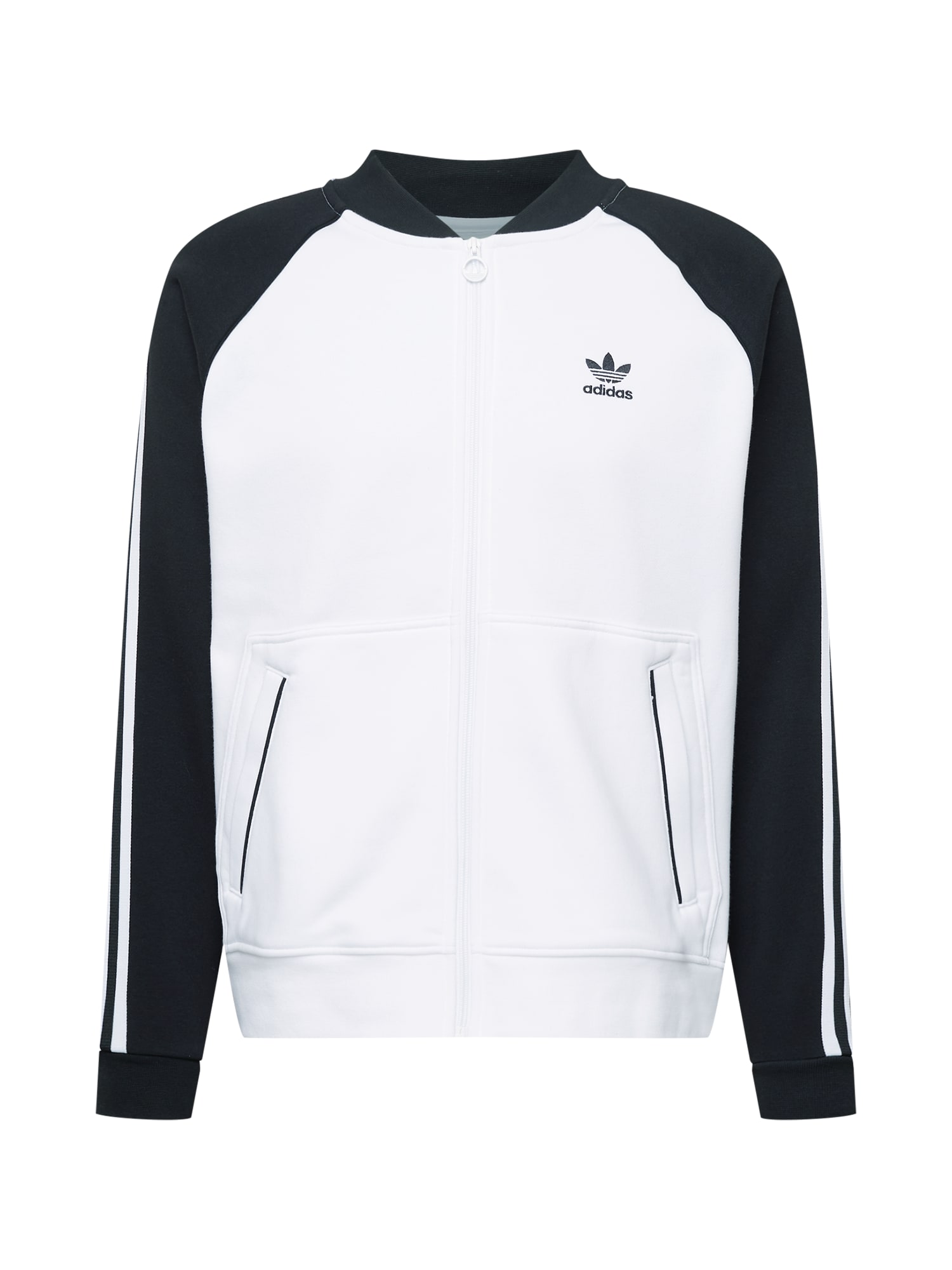 ADIDAS ORIGINALS Tréning dzseki  fehér / fekete