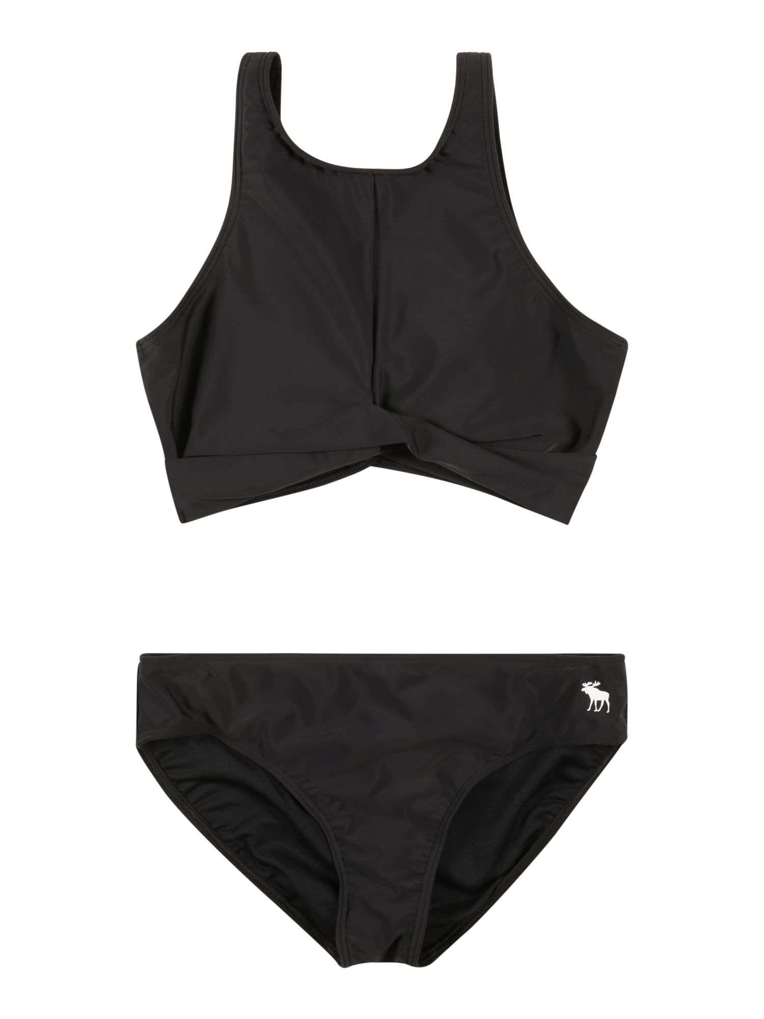 Abercrombie & Fitch Bikini  fekete / fehér