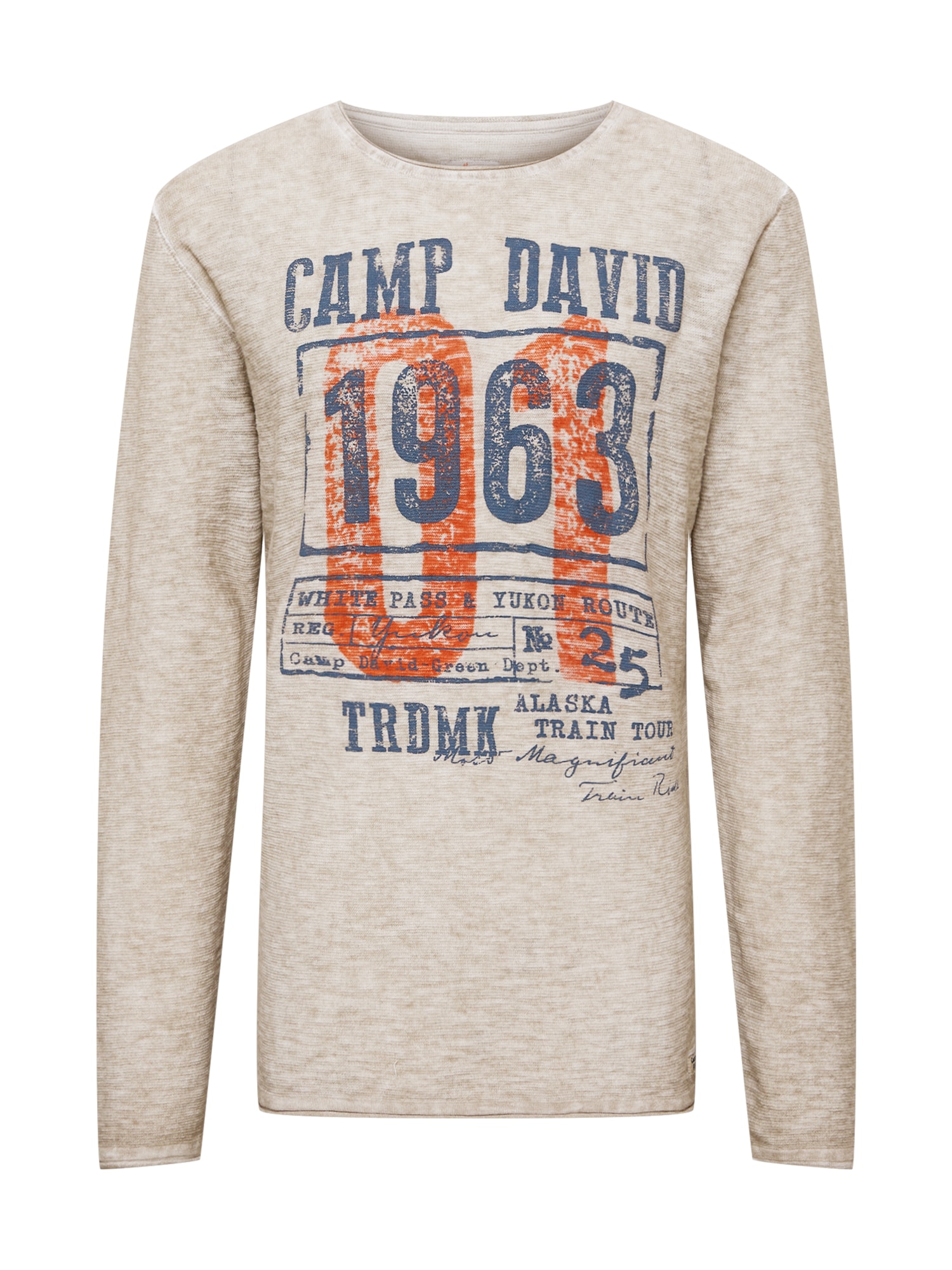 CAMP DAVID Pulóver  bézs