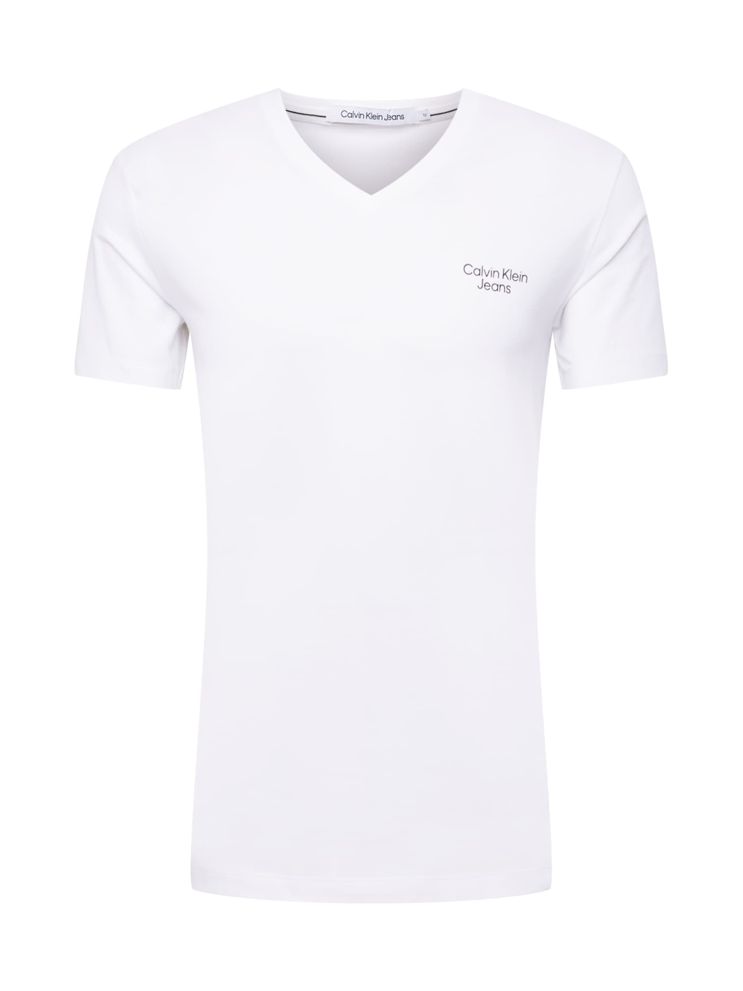 Calvin Klein Jeans Póló  fehér / fekete