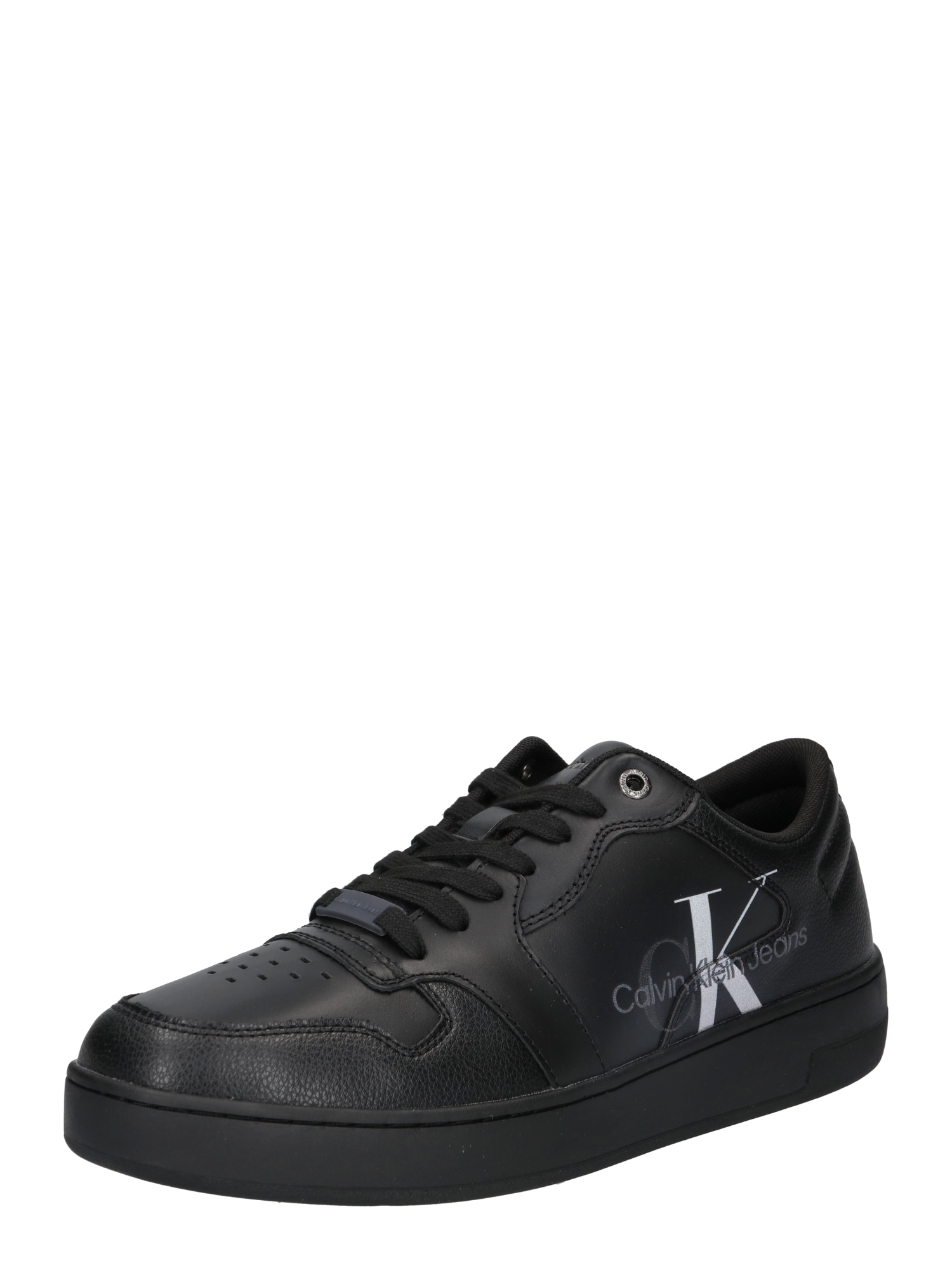 Calvin Klein Jeans Rövid szárú edzőcipők  fekete / szürke
