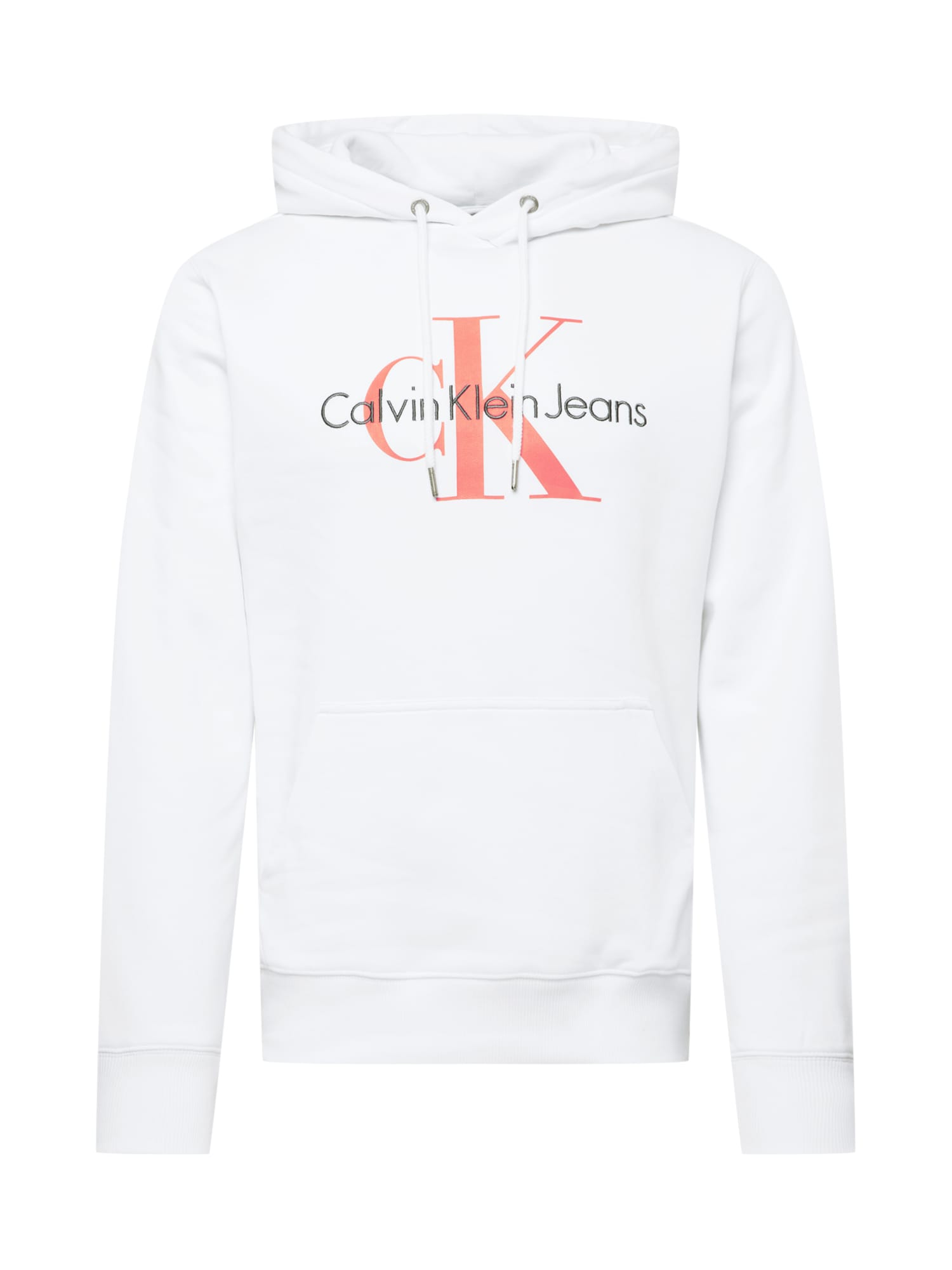 Calvin Klein Jeans Tréning póló  fehér / fekete / korál