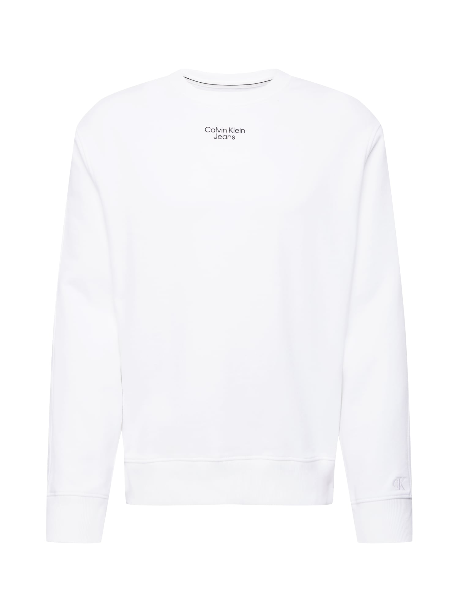Calvin Klein Jeans Tréning póló  fehér / fekete
