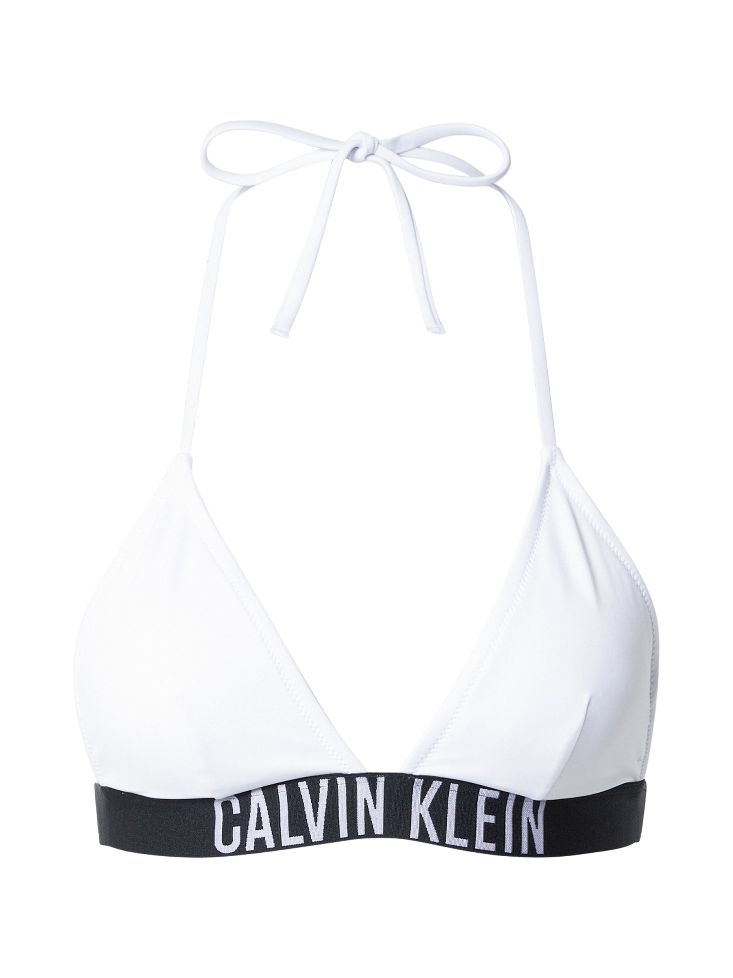 Calvin Klein Swimwear Bikini felső  fehér / fekete