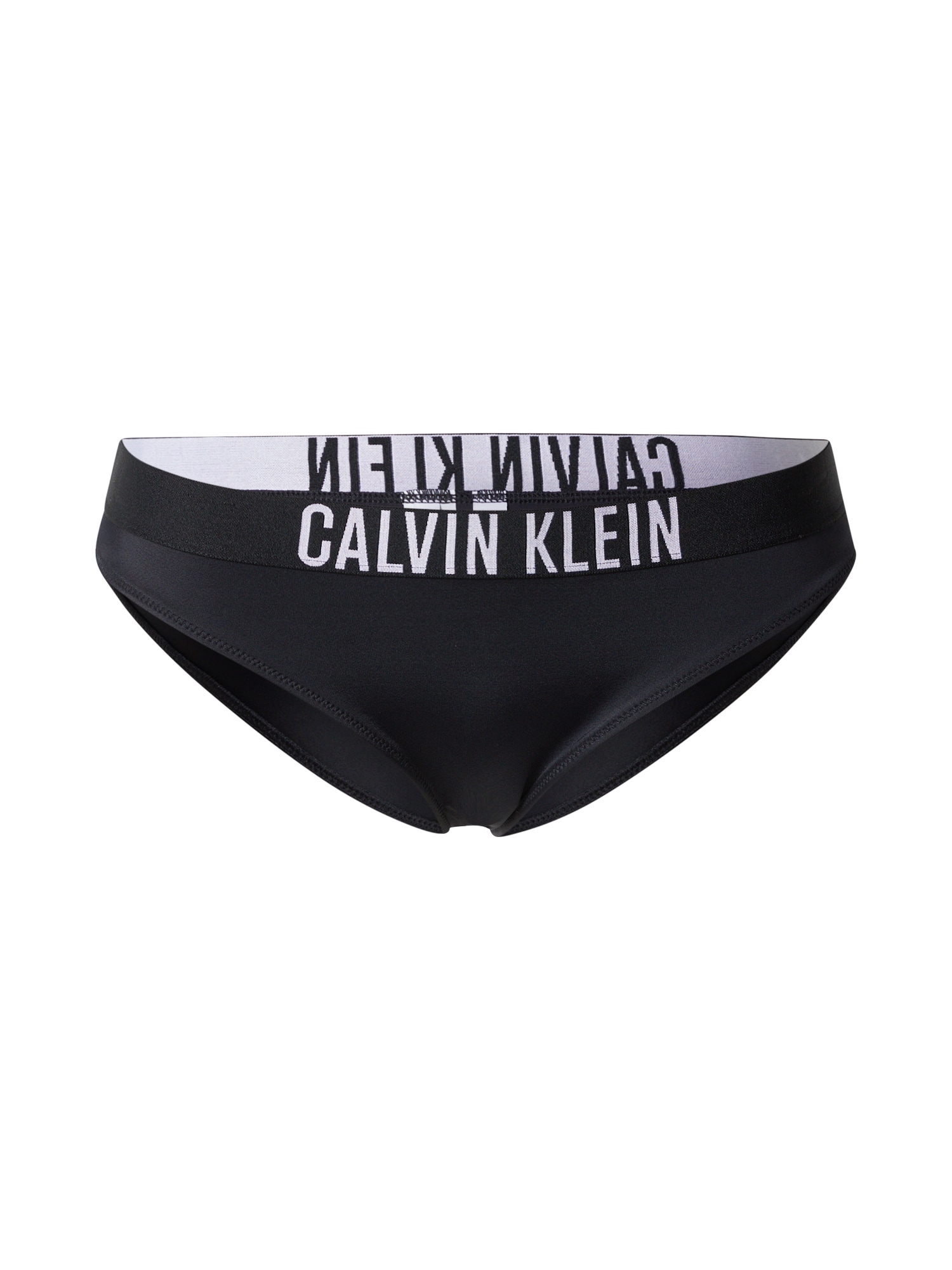 Calvin Klein Swimwear Bikini nadrágok  fekete / fehér