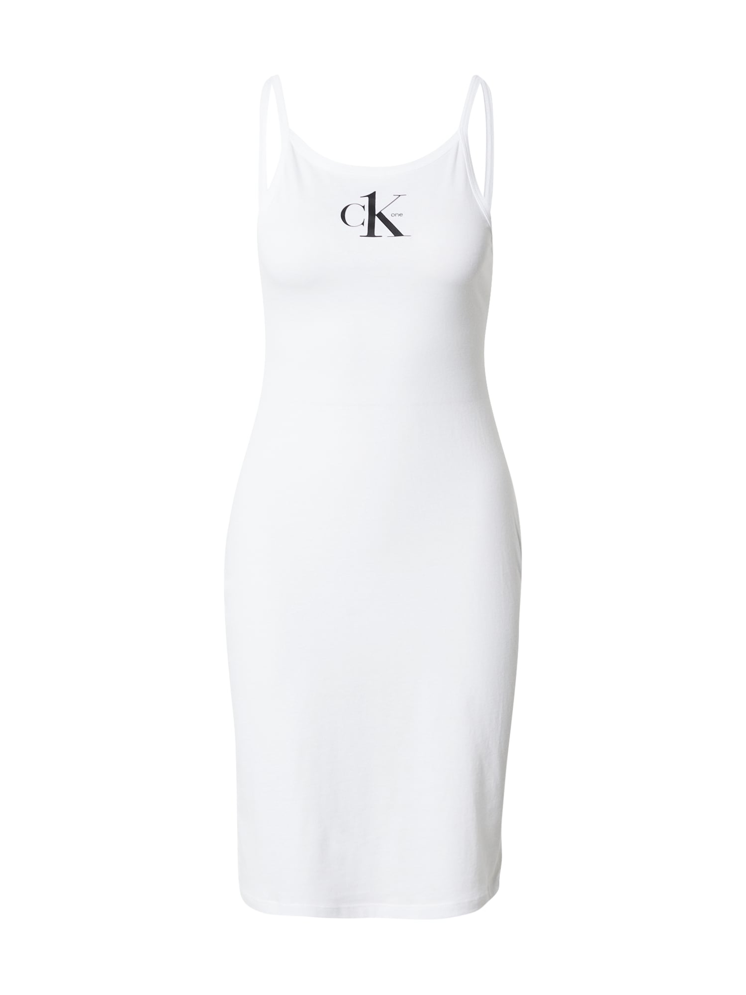 Calvin Klein Swimwear Hálóköntös  fehér / fekete