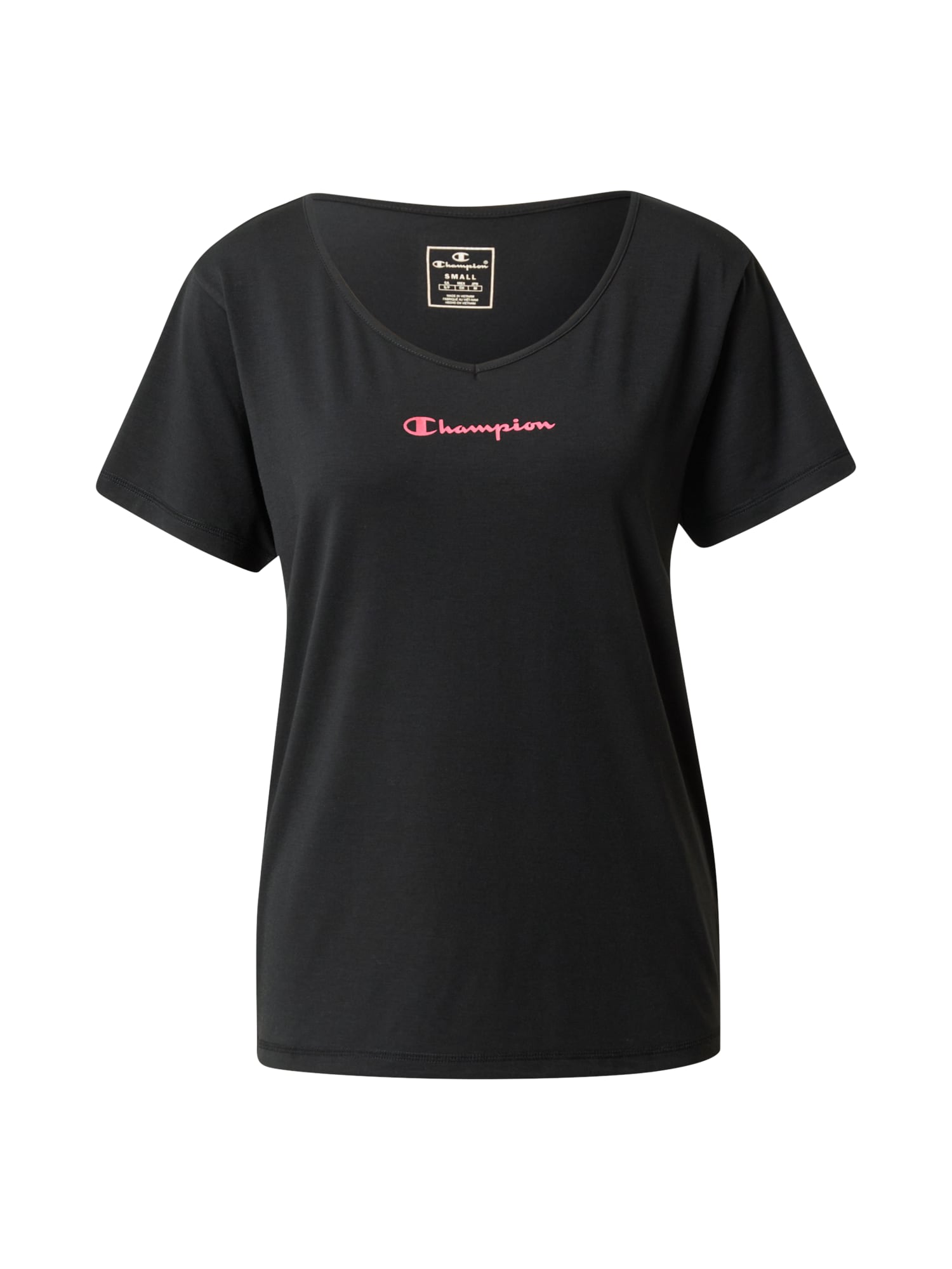 Champion Authentic Athletic Apparel Funkcionális felső  fekete / rózsaszín