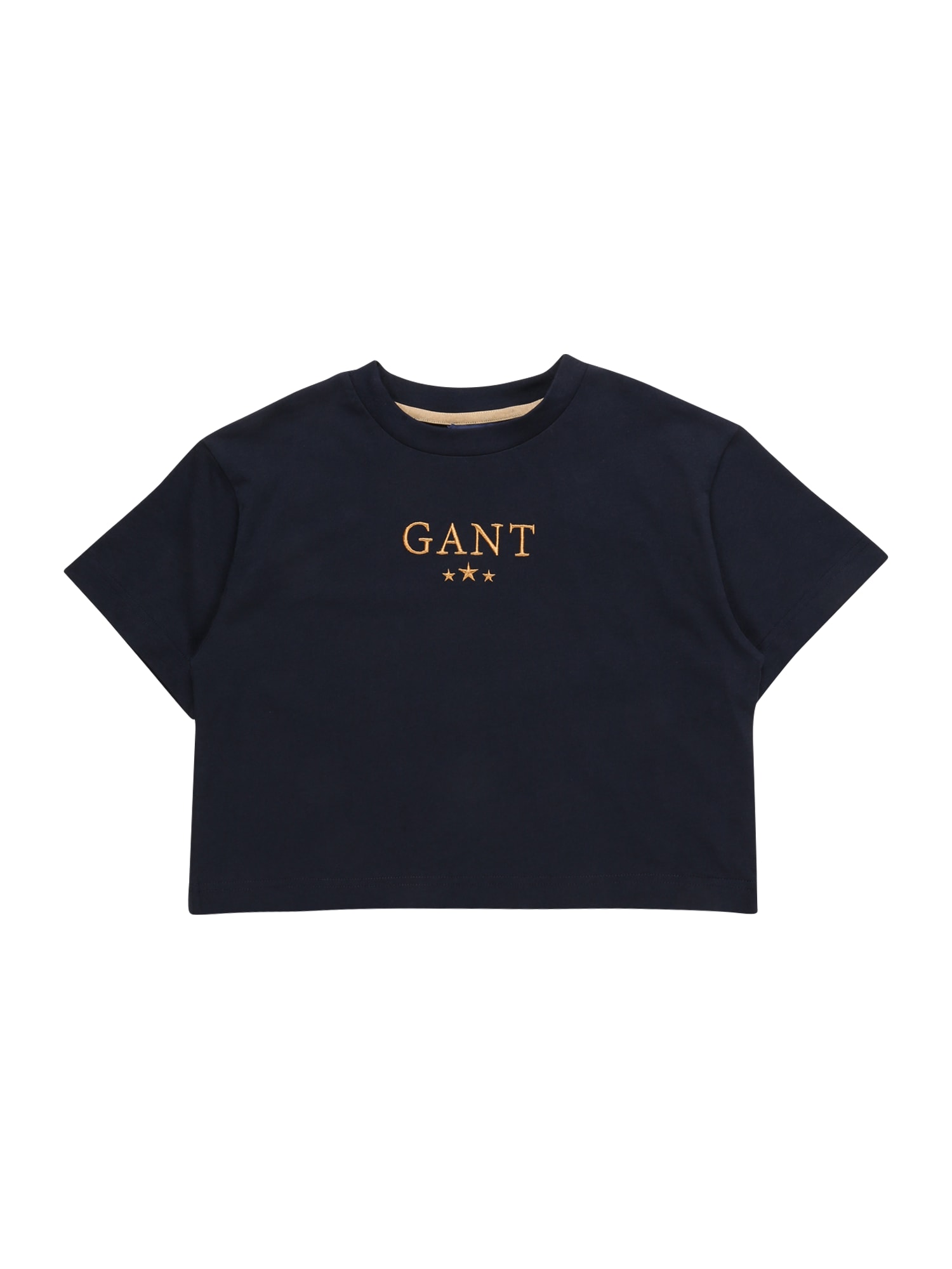 GANT Póló  sötétkék / homok