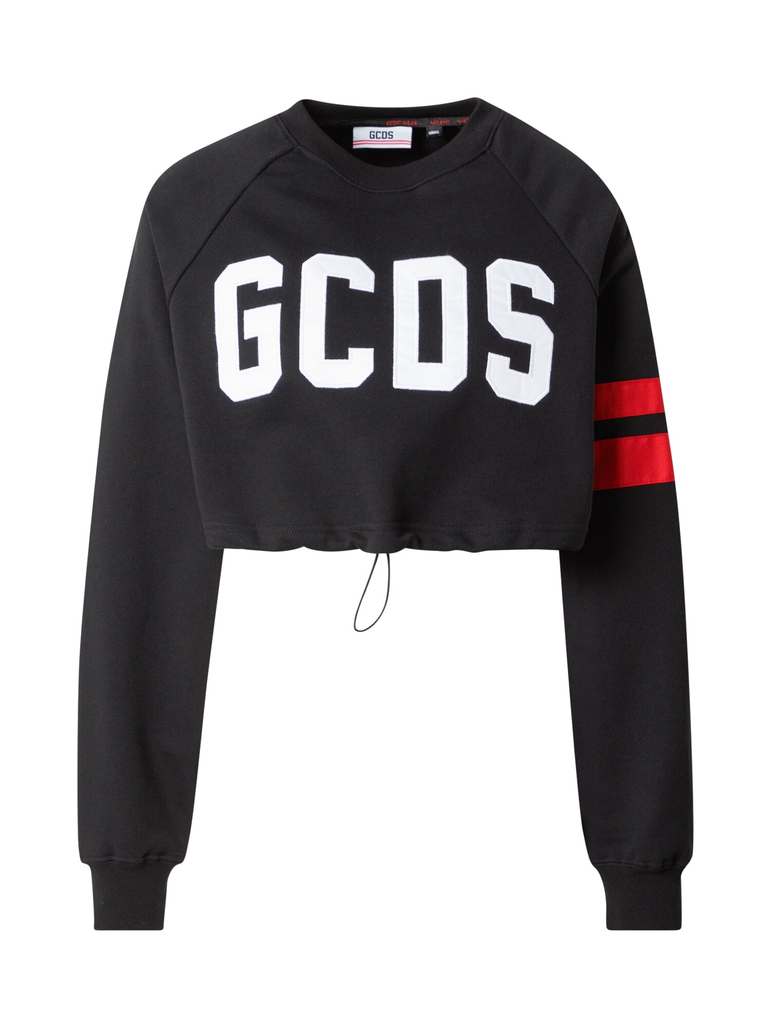 GCDS Tréning póló  fekete / fehér / piros