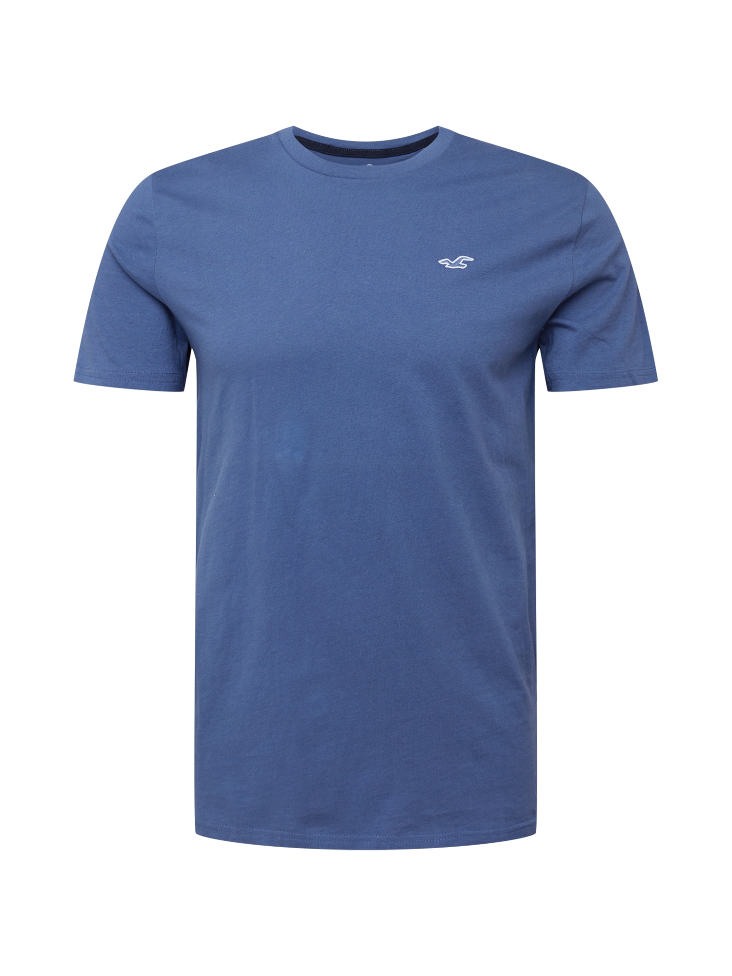 HOLLISTER Póló  galambkék / fehér
