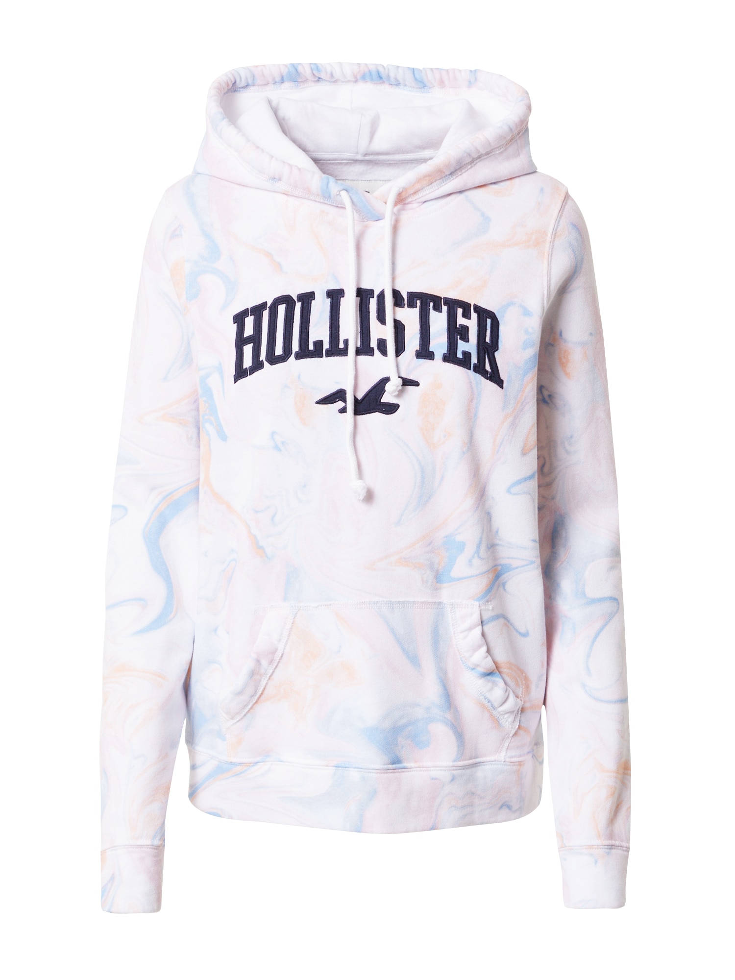 HOLLISTER Tréning póló  piszkosfehér / sárga / világoskék / rózsaszín