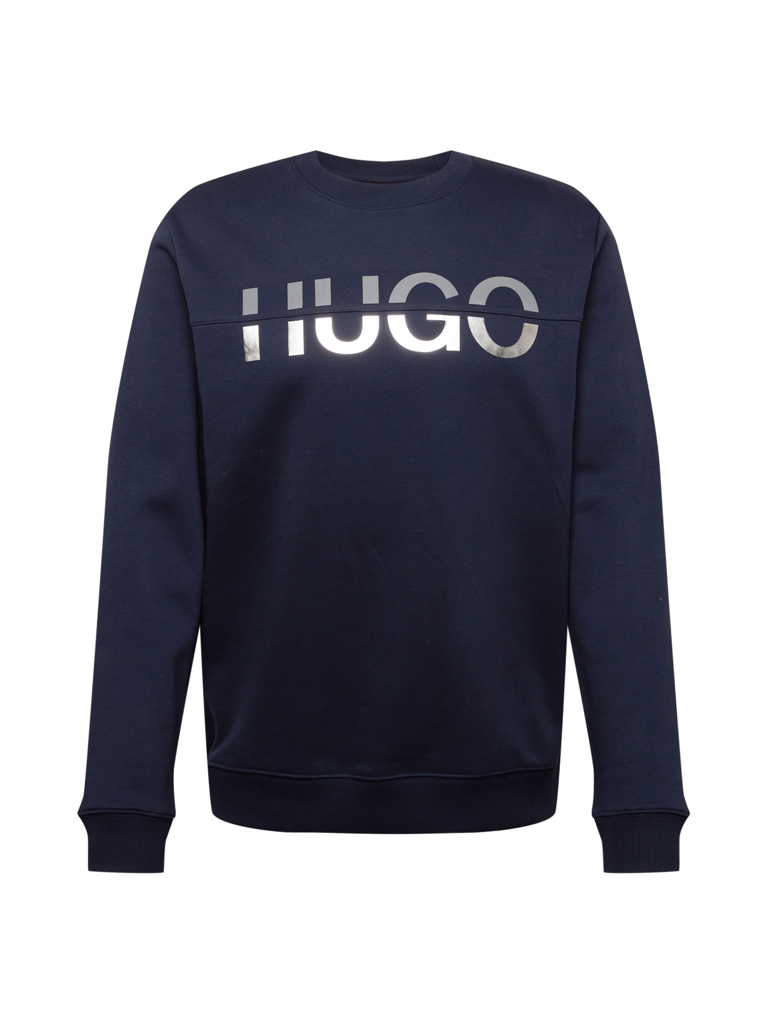 HUGO Tréning póló 'Derglas'  tengerészkék / ezüst / sötétszürke