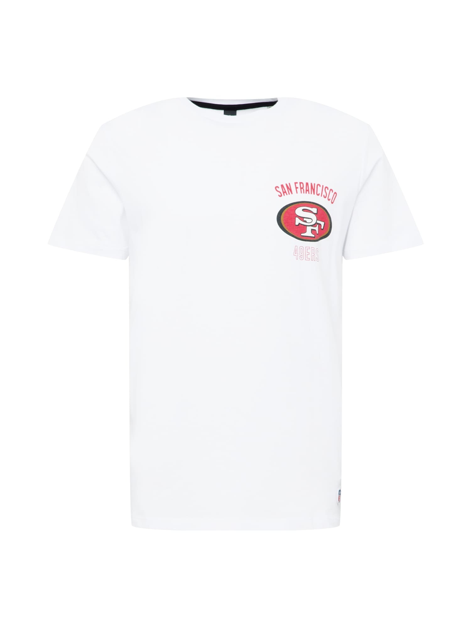 JACK & JONES Póló  fehér / piros / fekete