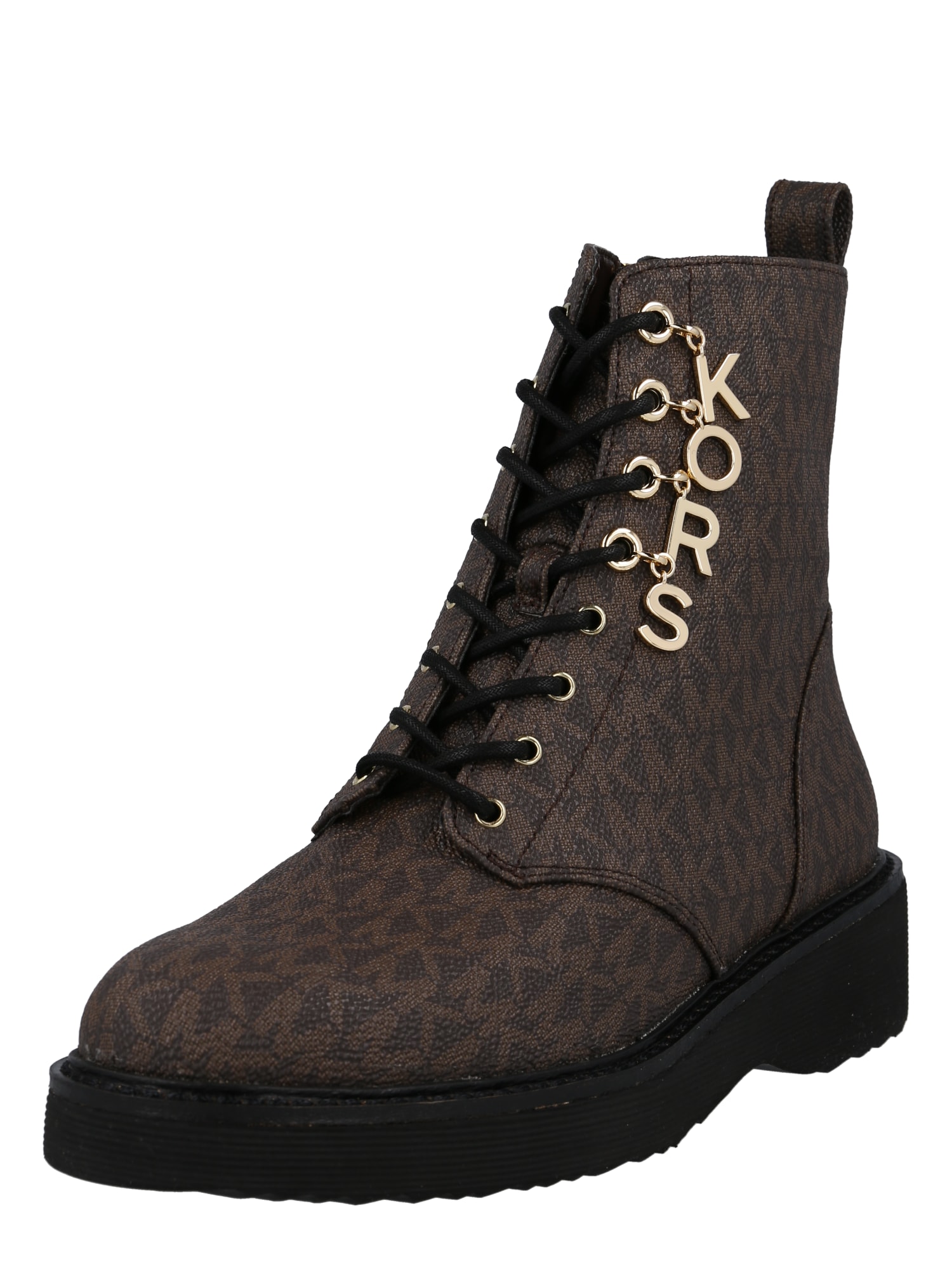 MICHAEL Michael Kors Fűzős rövid szárú csizmák  barna / gesztenyebarna
