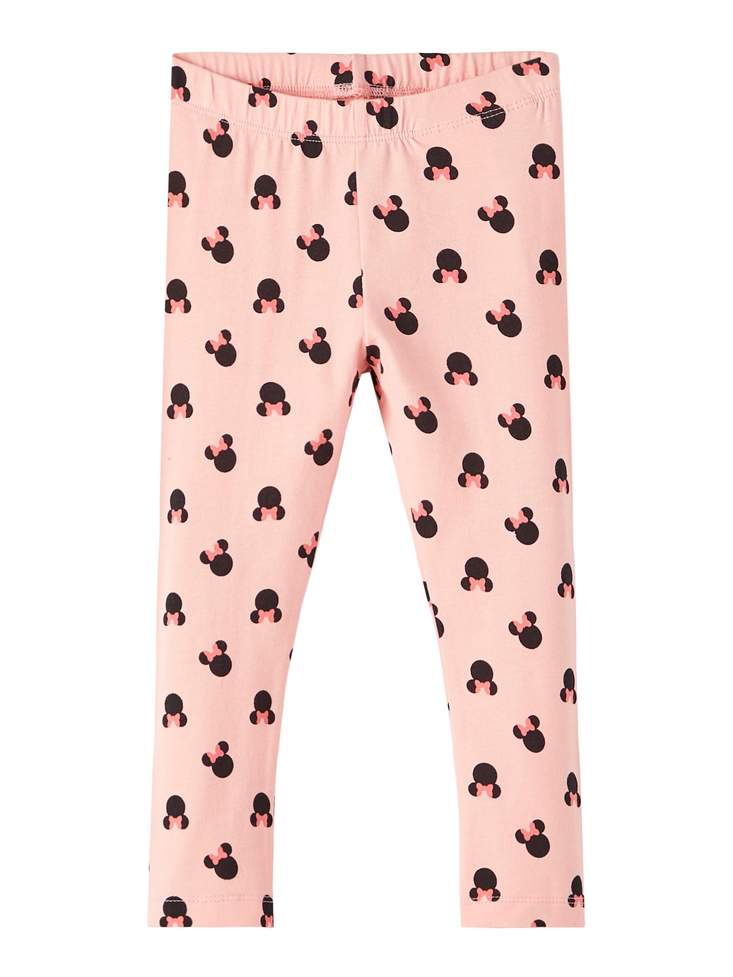 NAME IT Leggings 'Minnie'  világos-rózsaszín / fekete / rózsaszín