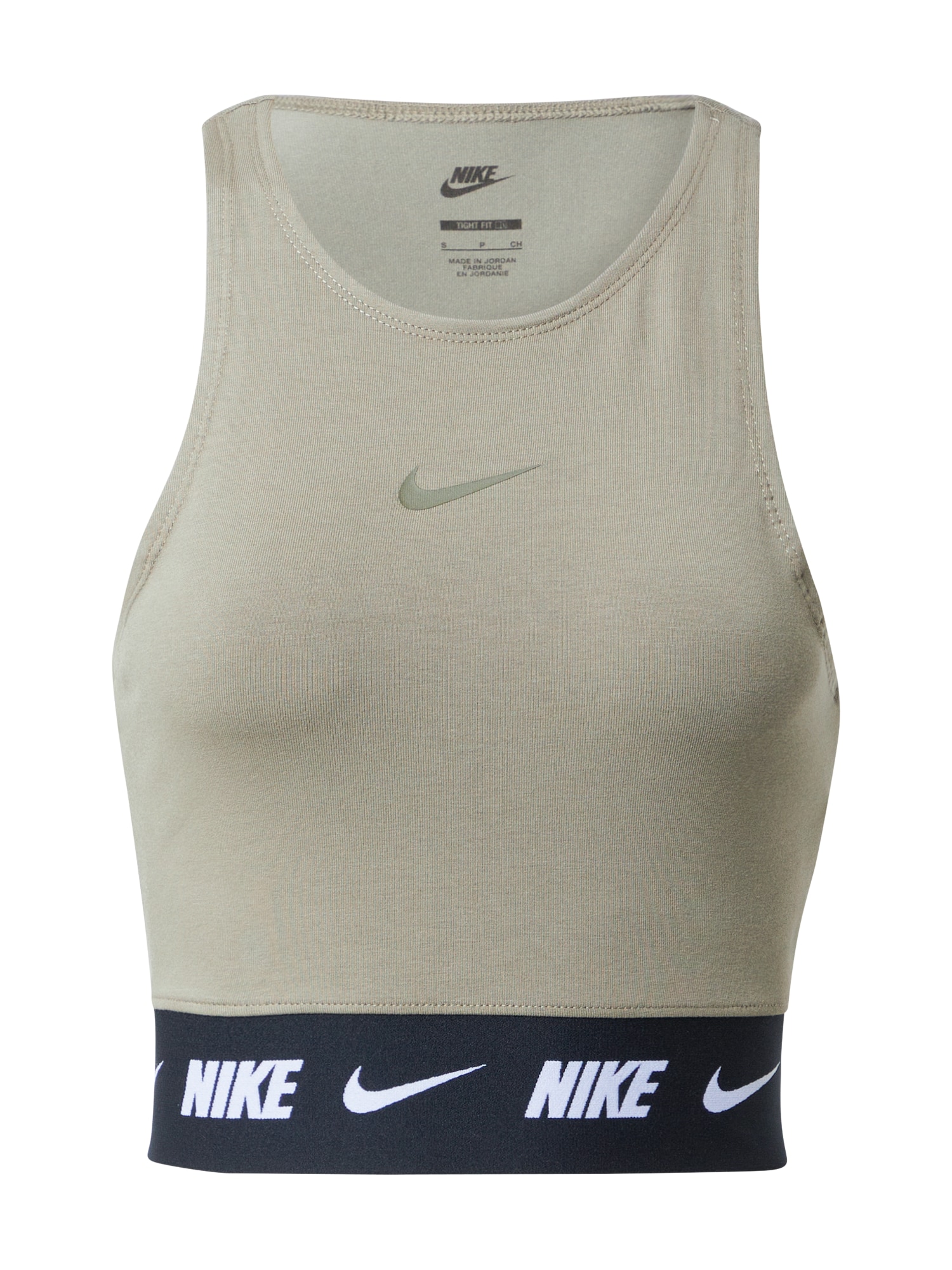 Nike Sportswear Top  olíva / fekete / fehér
