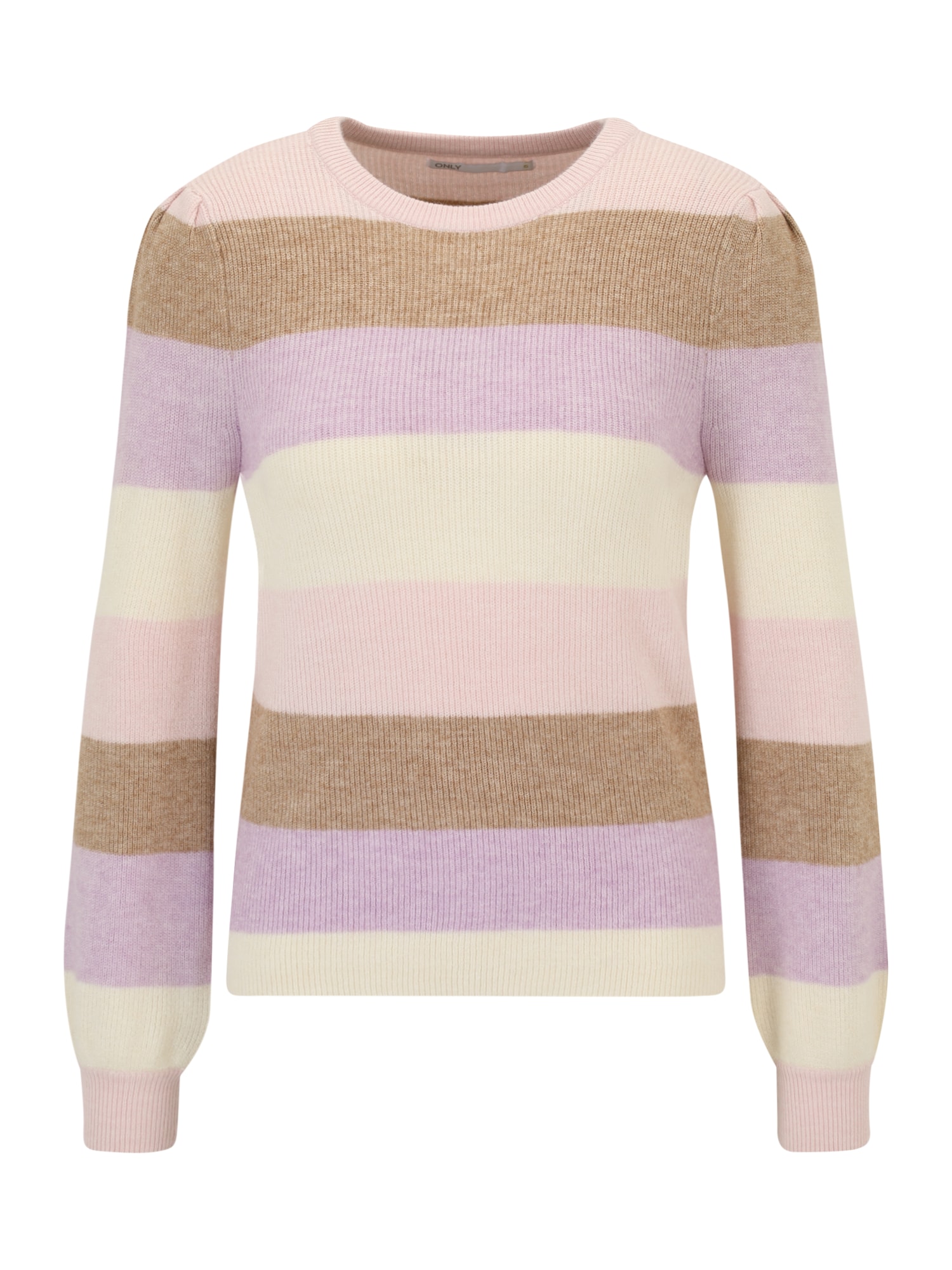 Only Petite Pulóver 'KATIA'  rózsaszín / bézs / lila / taupe
