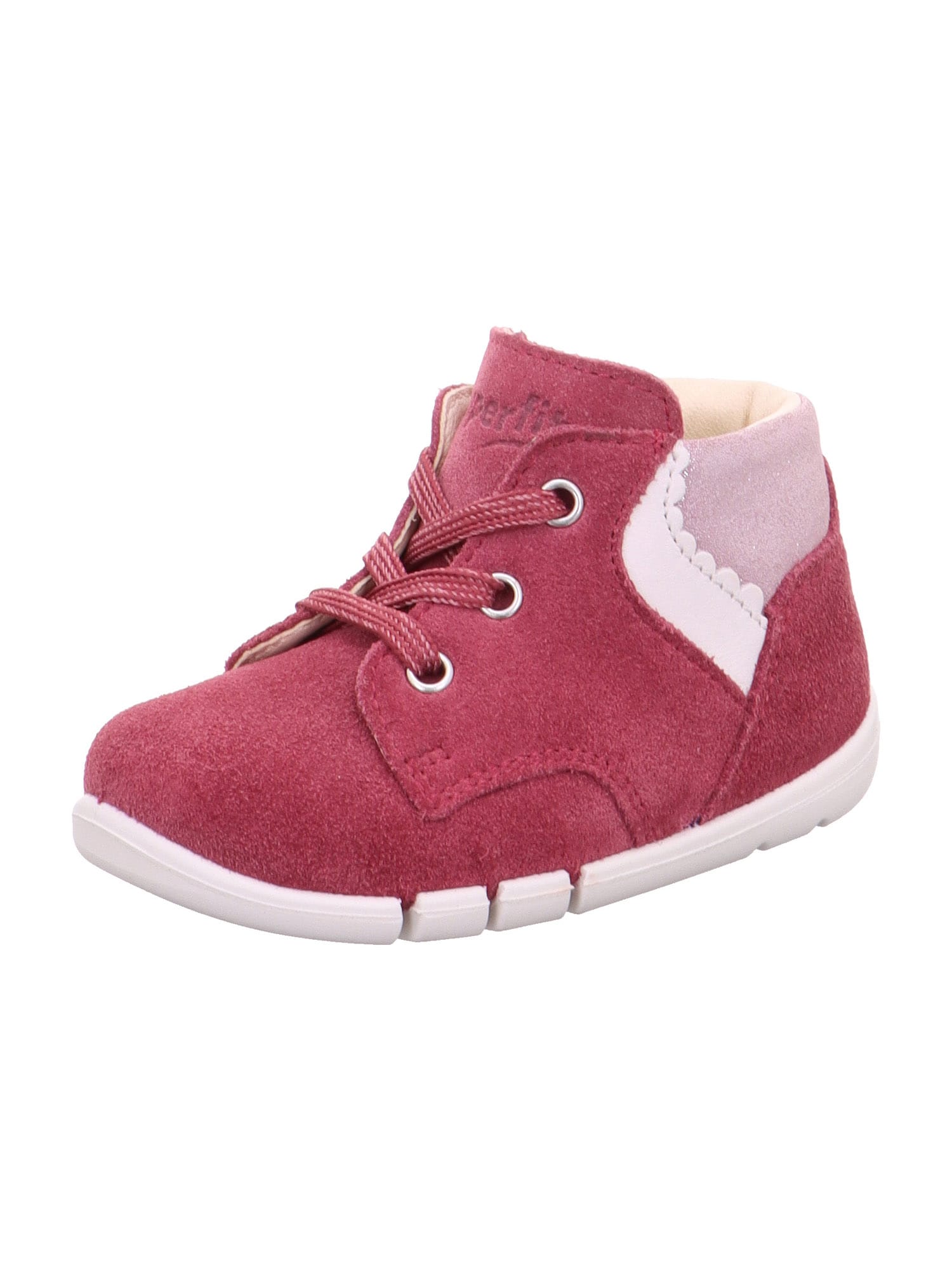 SUPERFIT Tipegő cipők 'FLEXY'  piros / fehér / rózsaszín