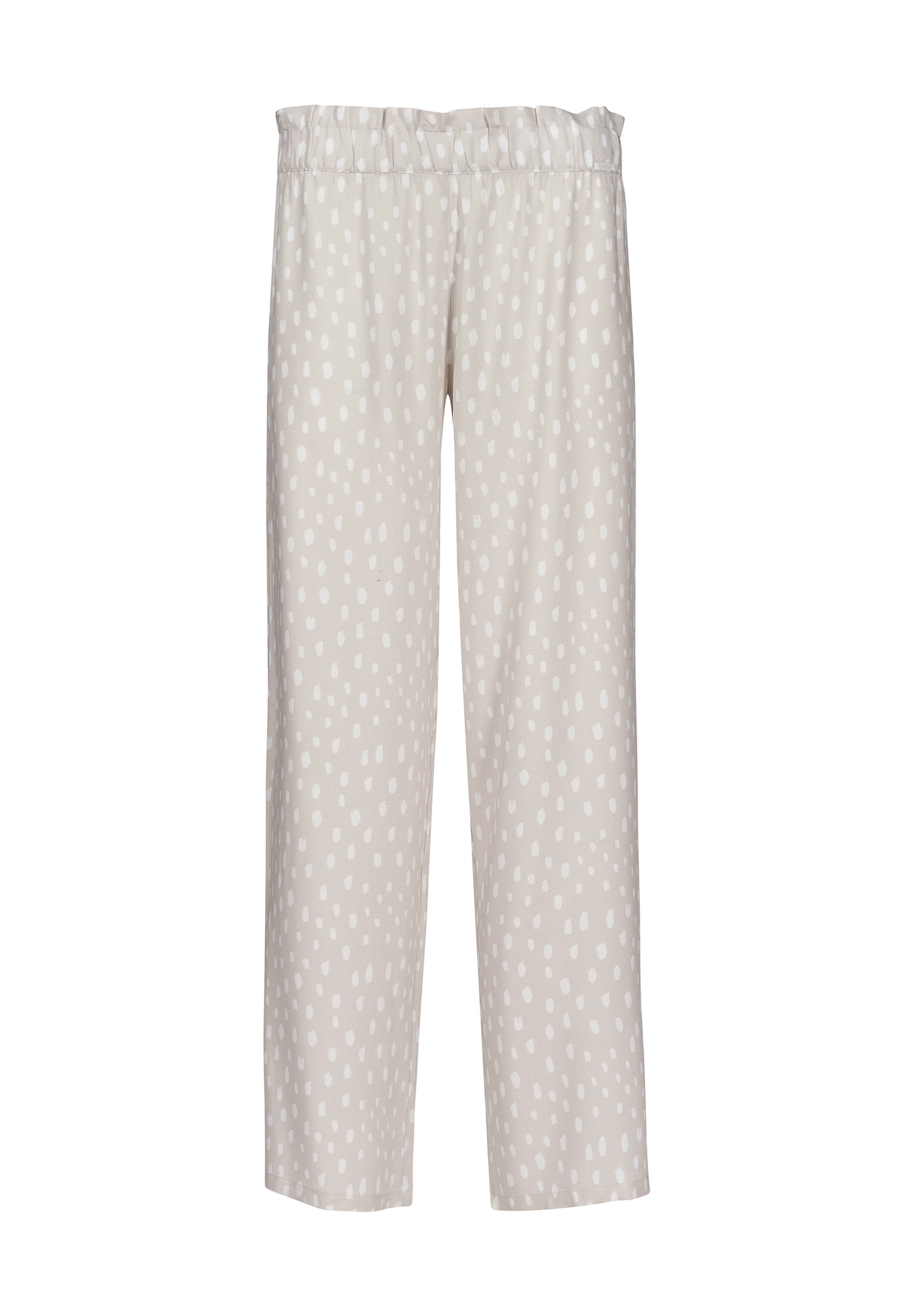 Skiny Pizsama nadrágok  ezüstszürke / fehér