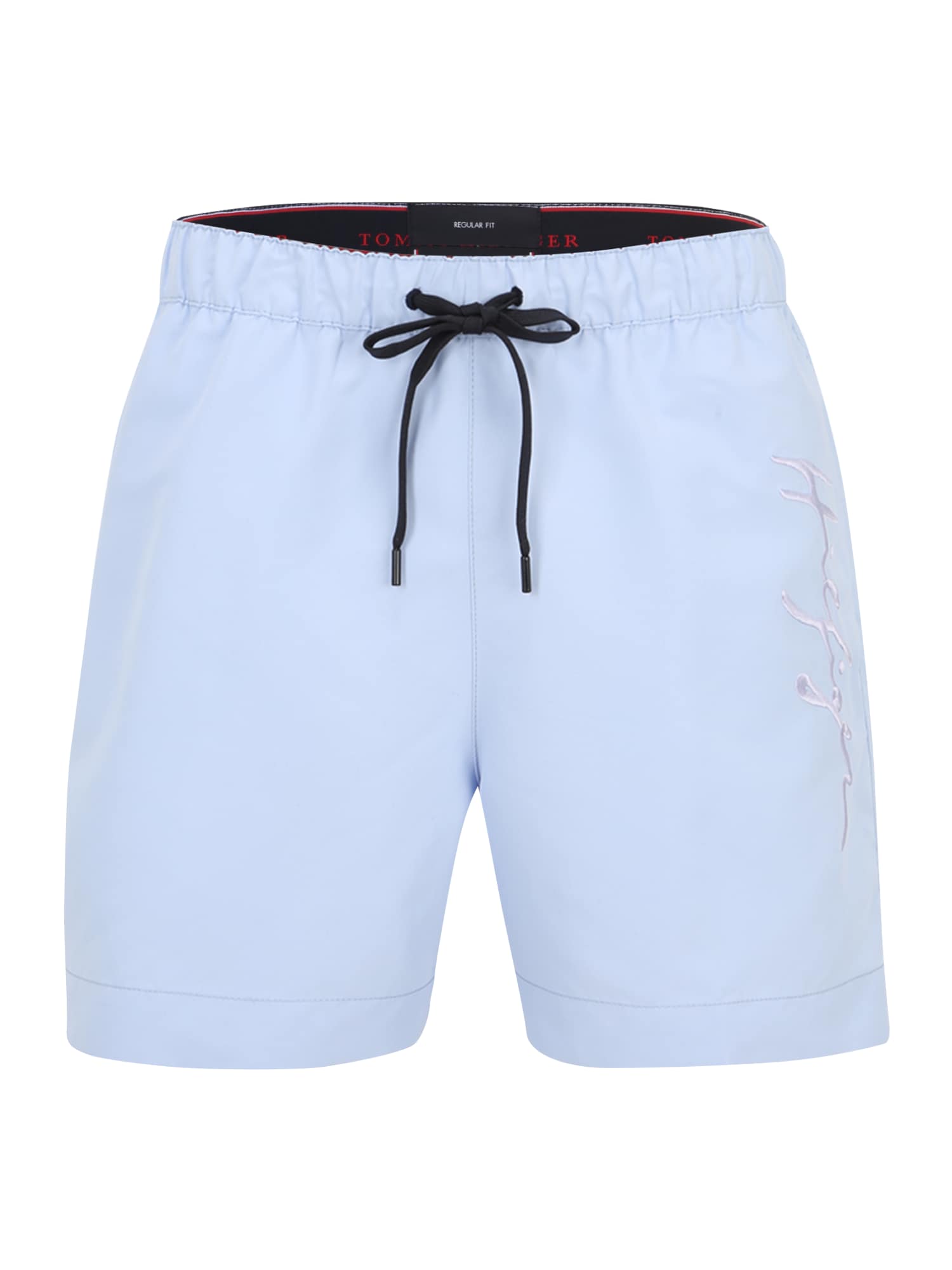 Tommy Hilfiger Underwear Rövid fürdőnadrágok  világoskék / fekete