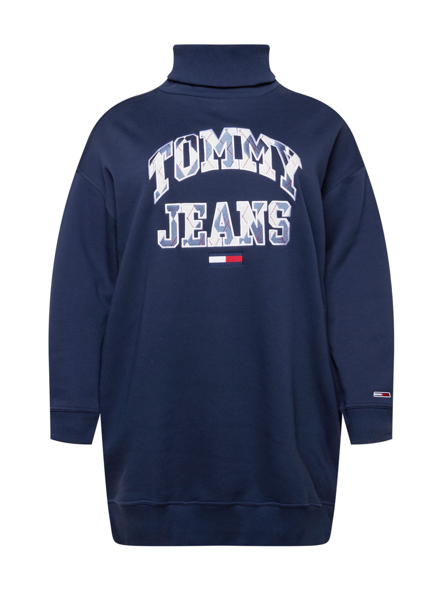 Tommy Jeans Curve Ruha  tengerészkék / fehér / piros