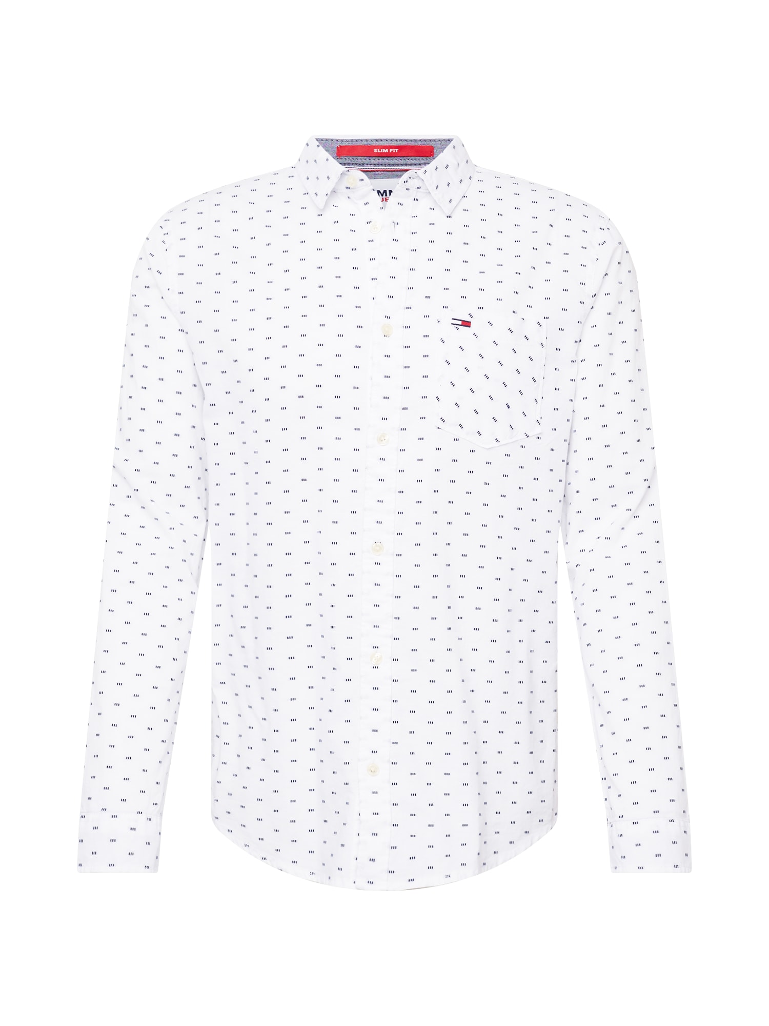 Tommy Jeans Ing  fehér / tengerészkék