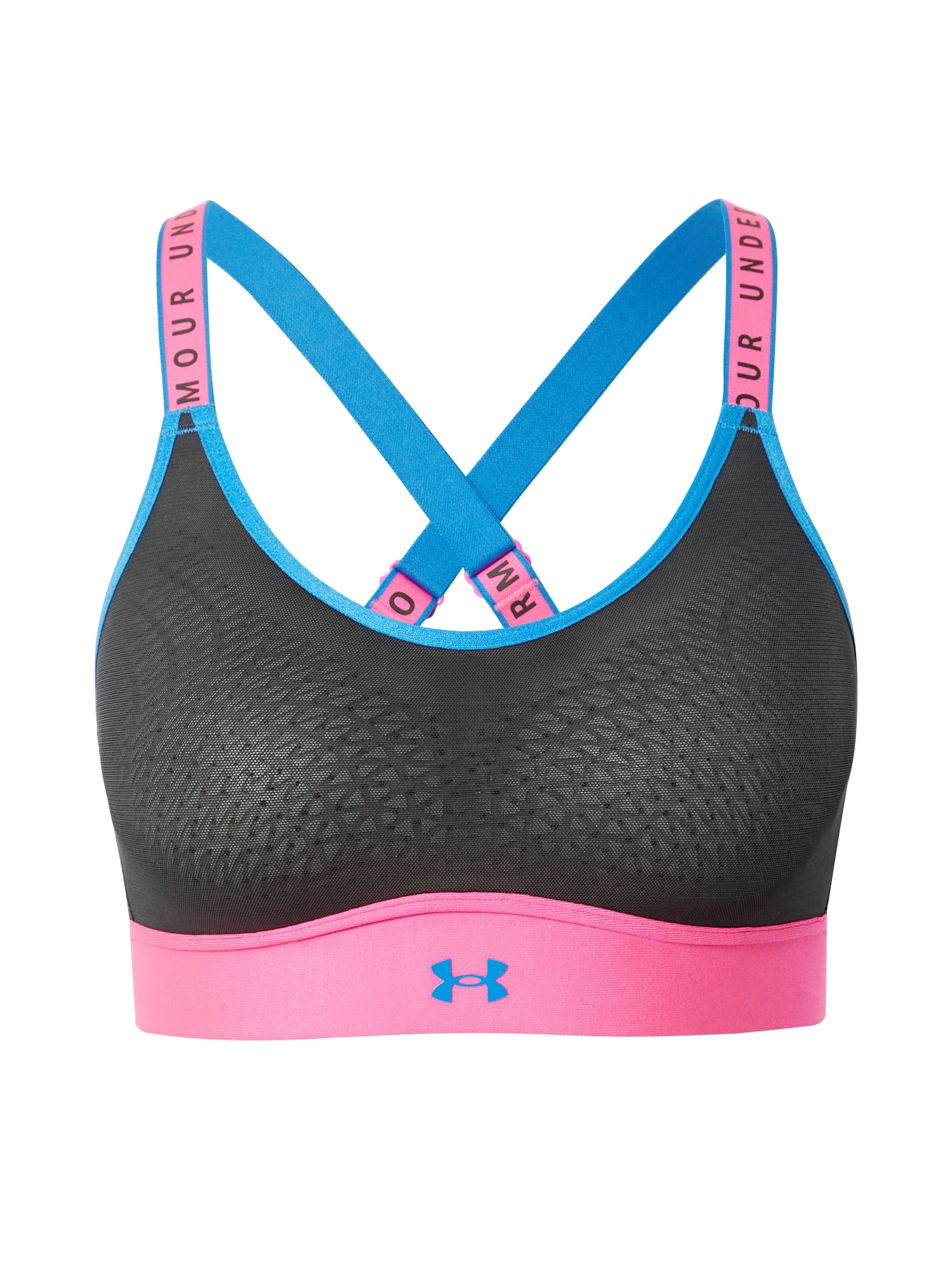 UNDER ARMOUR Sportmelltartók  fekete / rózsaszín / kék