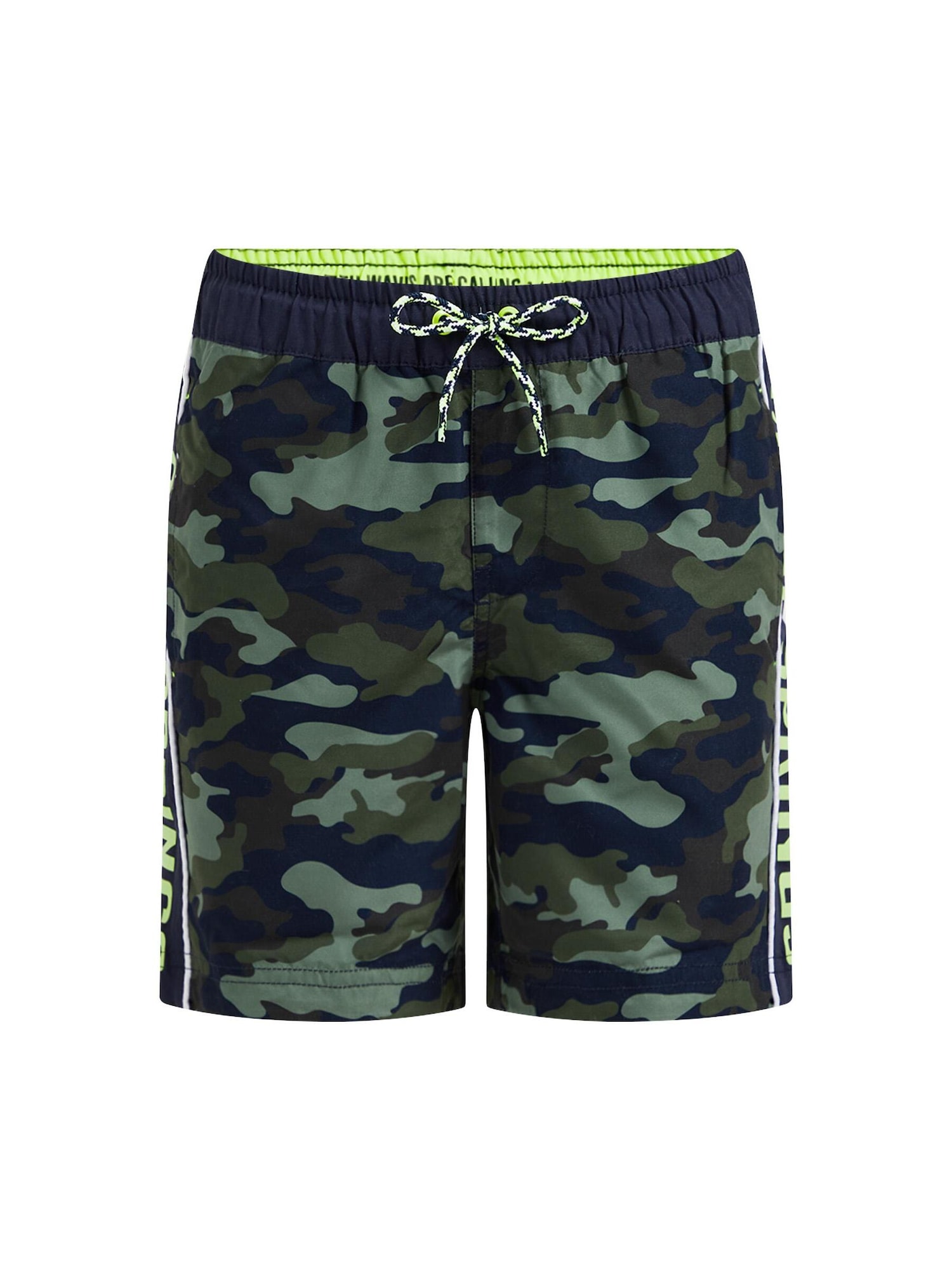 WE Fashion Fürdőnadrágok  khaki / olíva / tengerészkék / sötétzöld