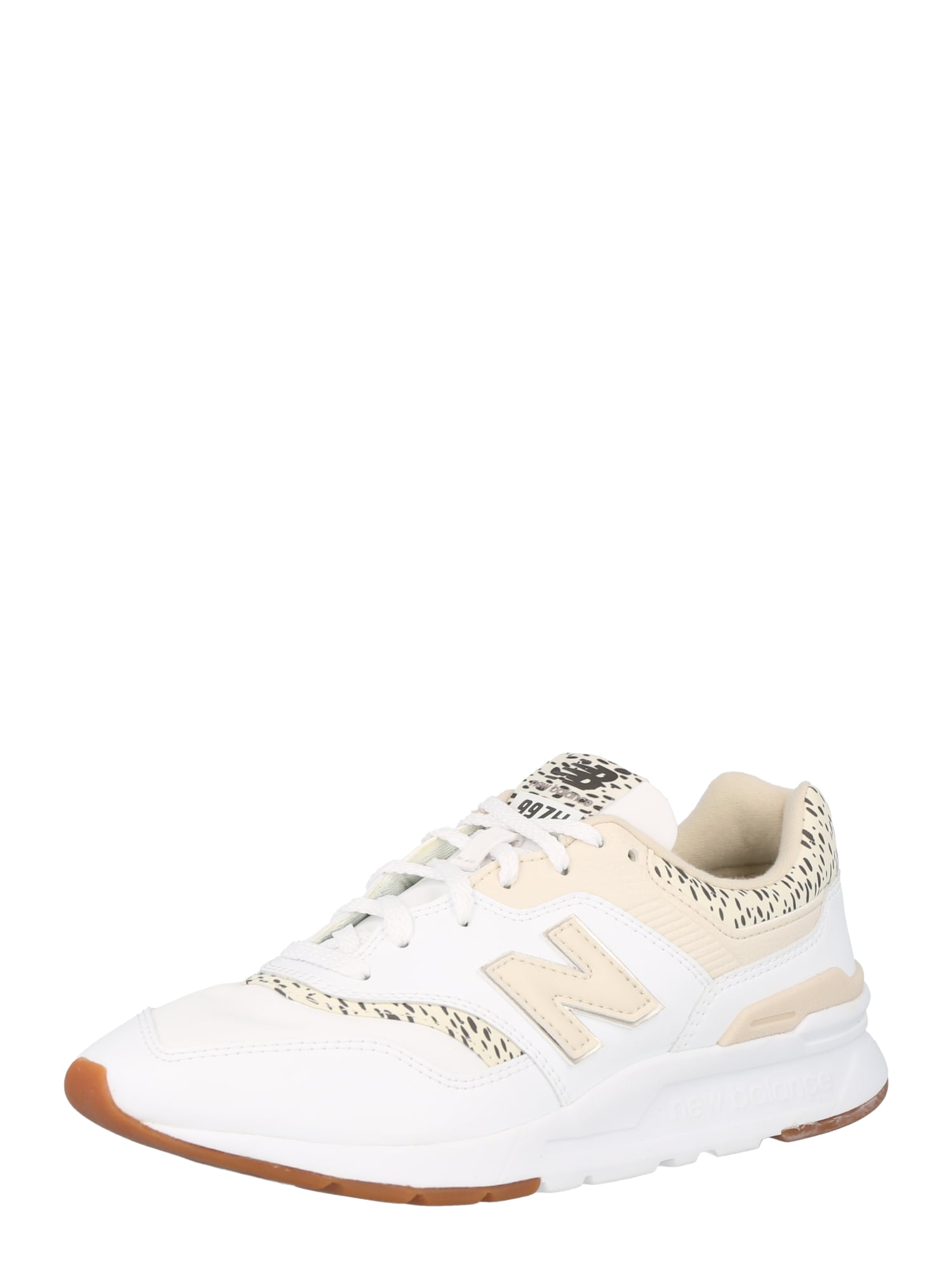 new balance Rövid szárú edzőcipők  fehér / testszínű / fekete