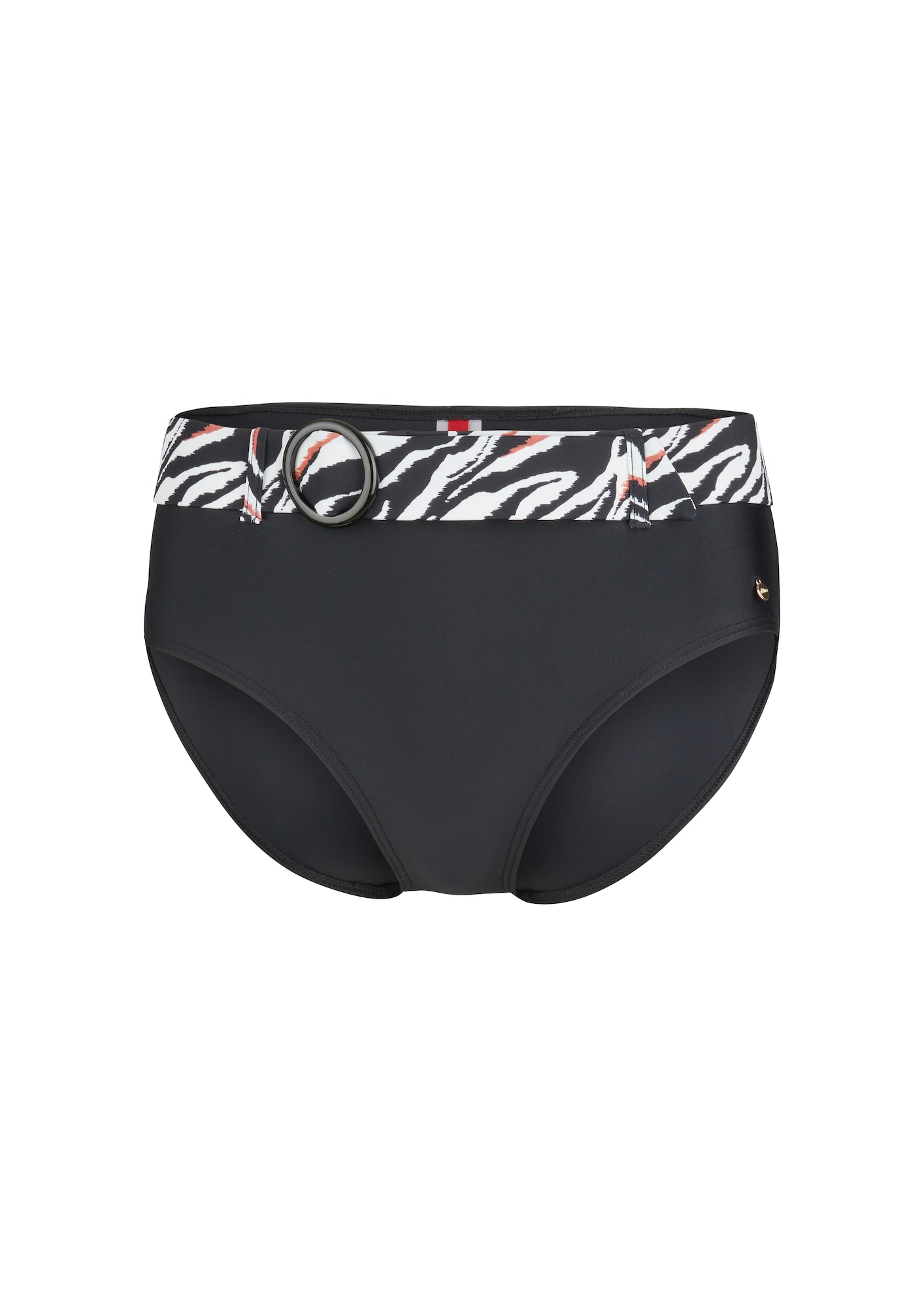 s.Oliver Bikini nadrágok  fekete / fehér / dinnye