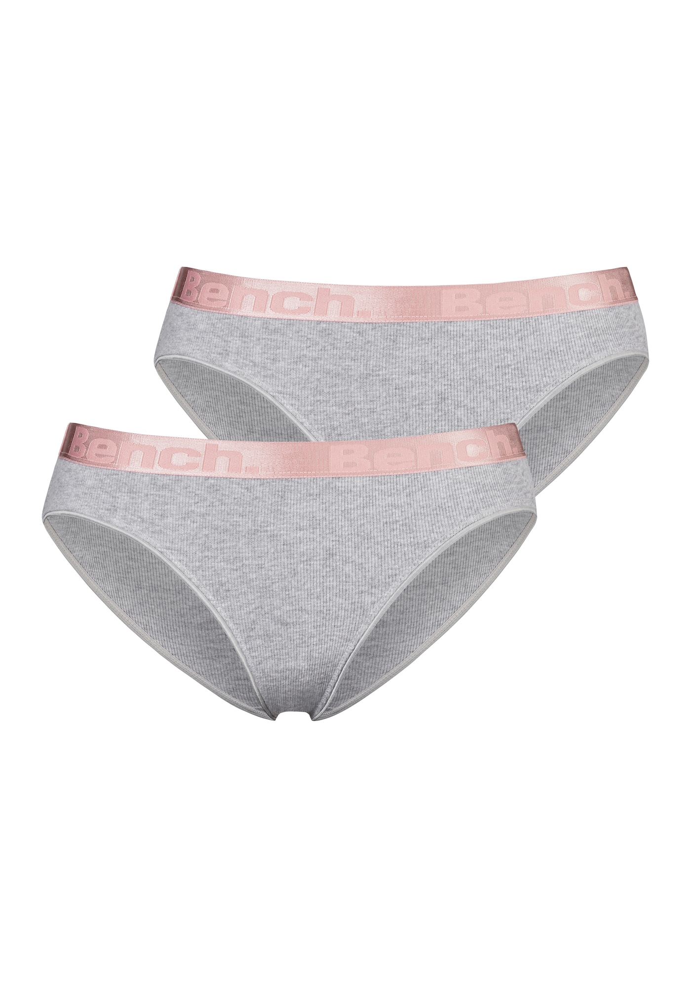 BENCH Bikini nadrágok  rózsaszín / szürke