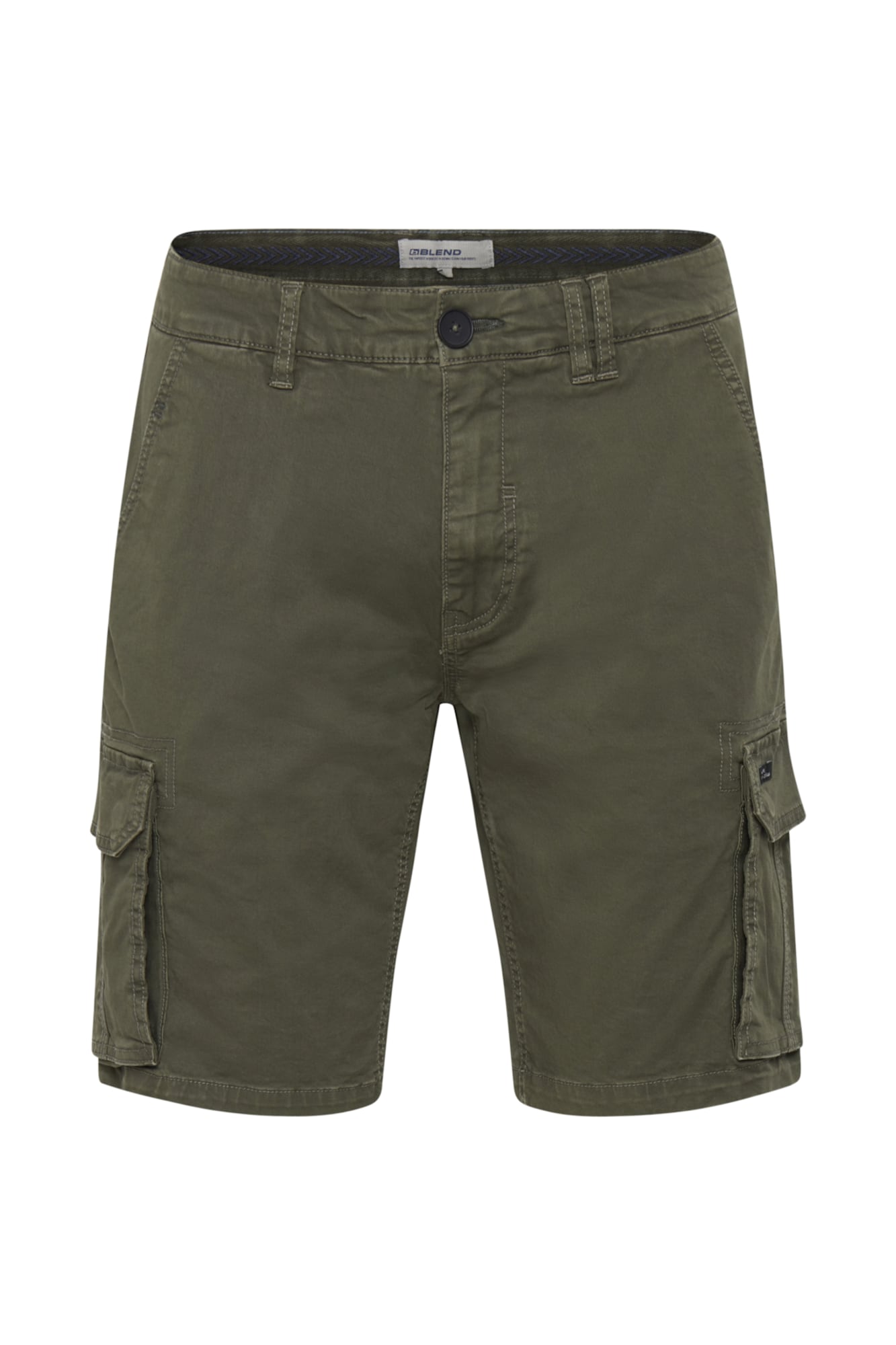 BLEND Cargo nadrágok  khaki / fekete