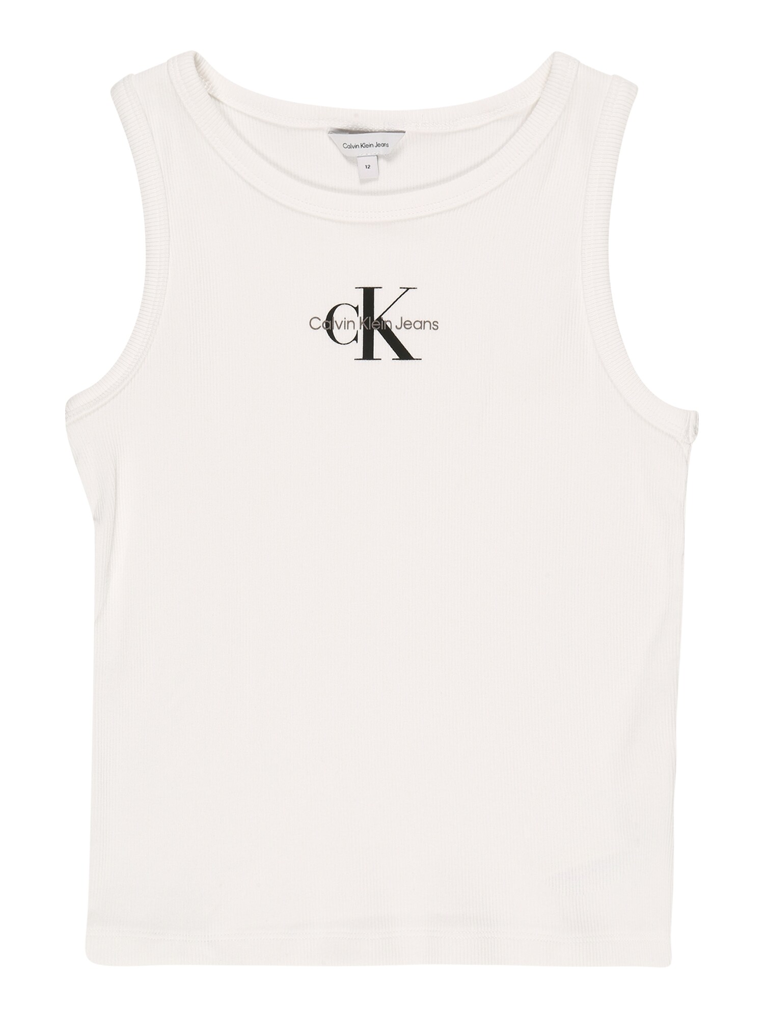 Calvin Klein Jeans Top  fehér / fekete / szürke