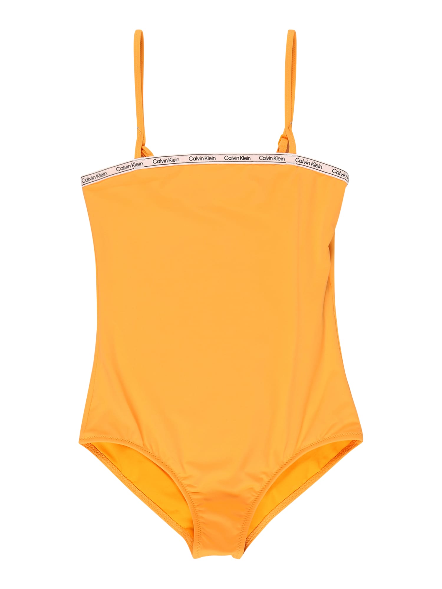 Calvin Klein Swimwear Fürdőruhák  narancs / fehér / fekete