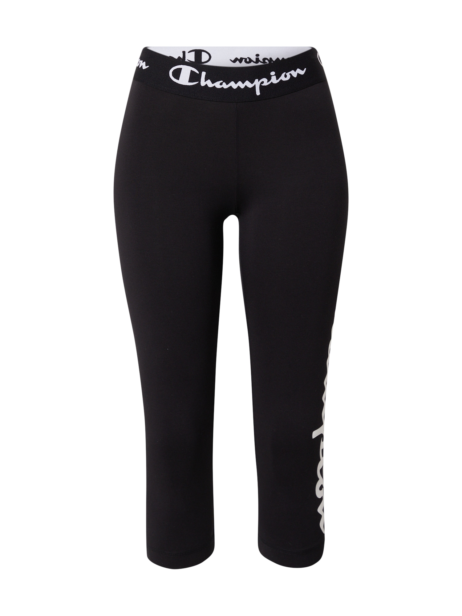 Champion Authentic Athletic Apparel Sportnadrágok  fekete / fehér