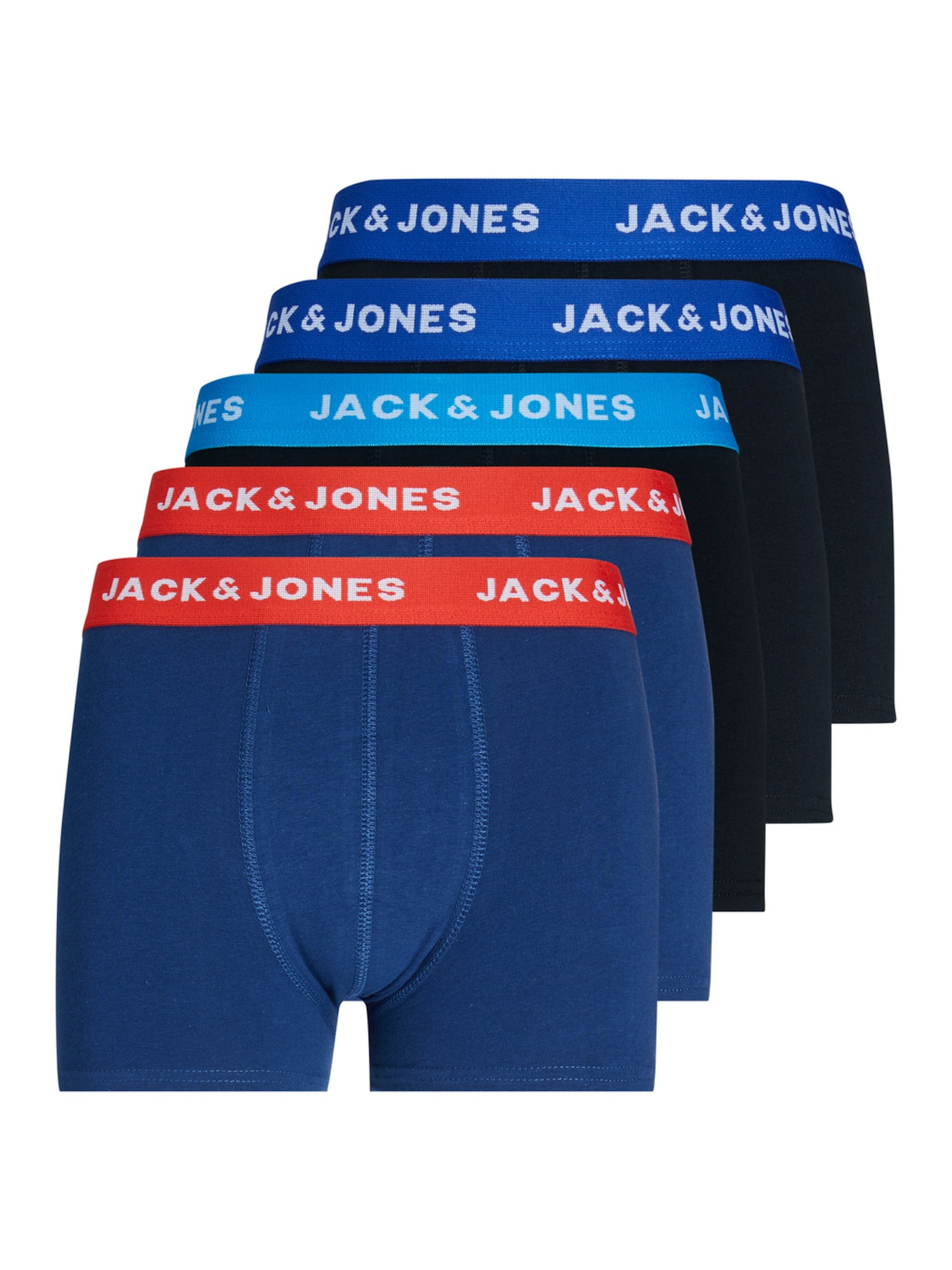 Jack & Jones Junior Alsónadrág  fehér / fekete / piros / sötétkék / éjkék