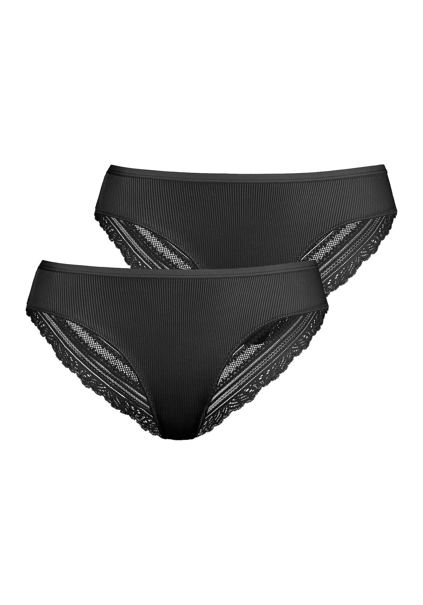 LASCANA Slip  fekete