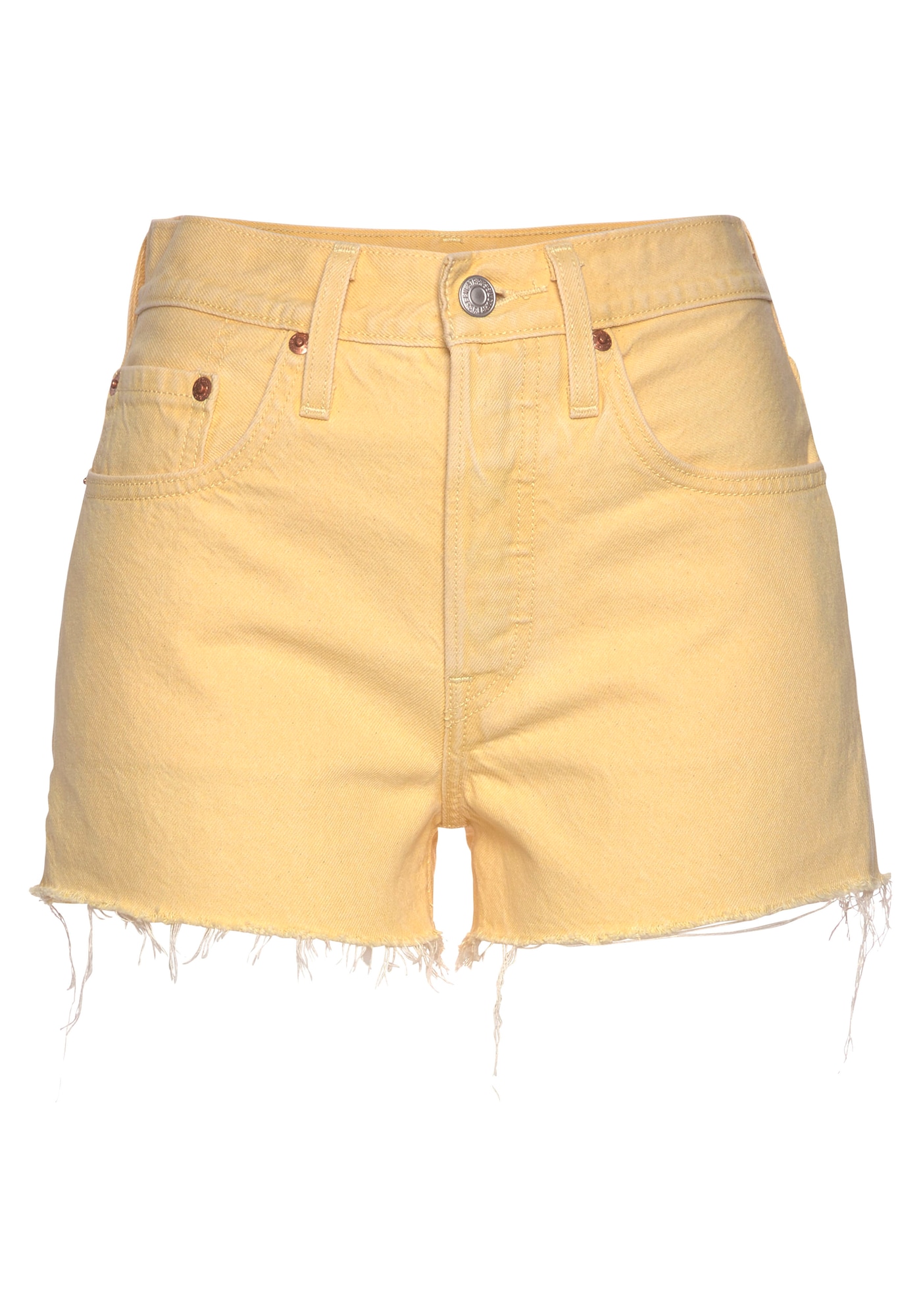 LEVI'S Farmer '501® HIGH RISE SHORT'  pasztellnarancs