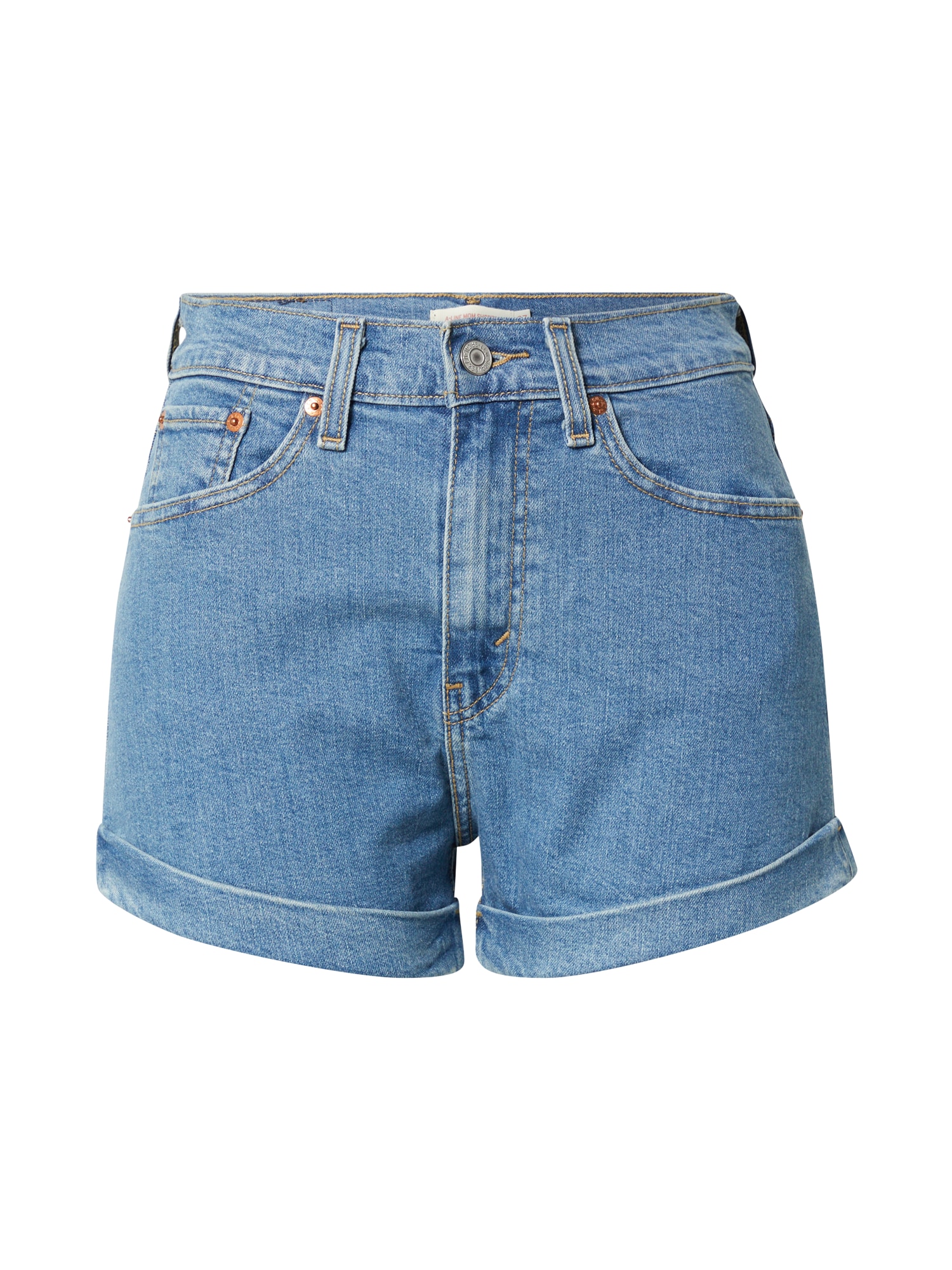 LEVI'S Farmer 'MOM A LINE SHORT 2'  kék farmer