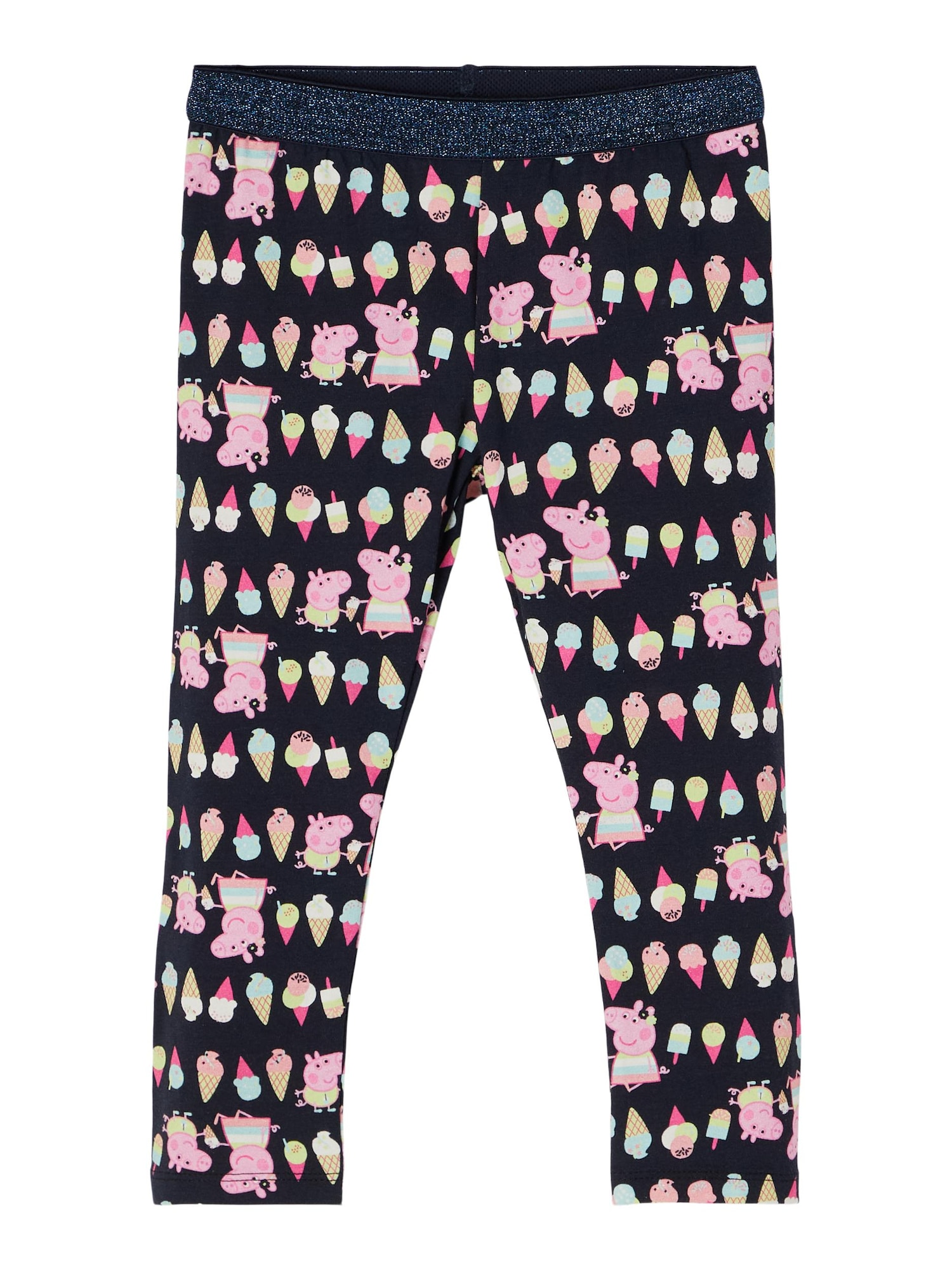 NAME IT Leggings 'PEPPA PIG'  tengerészkék / vegyes színek