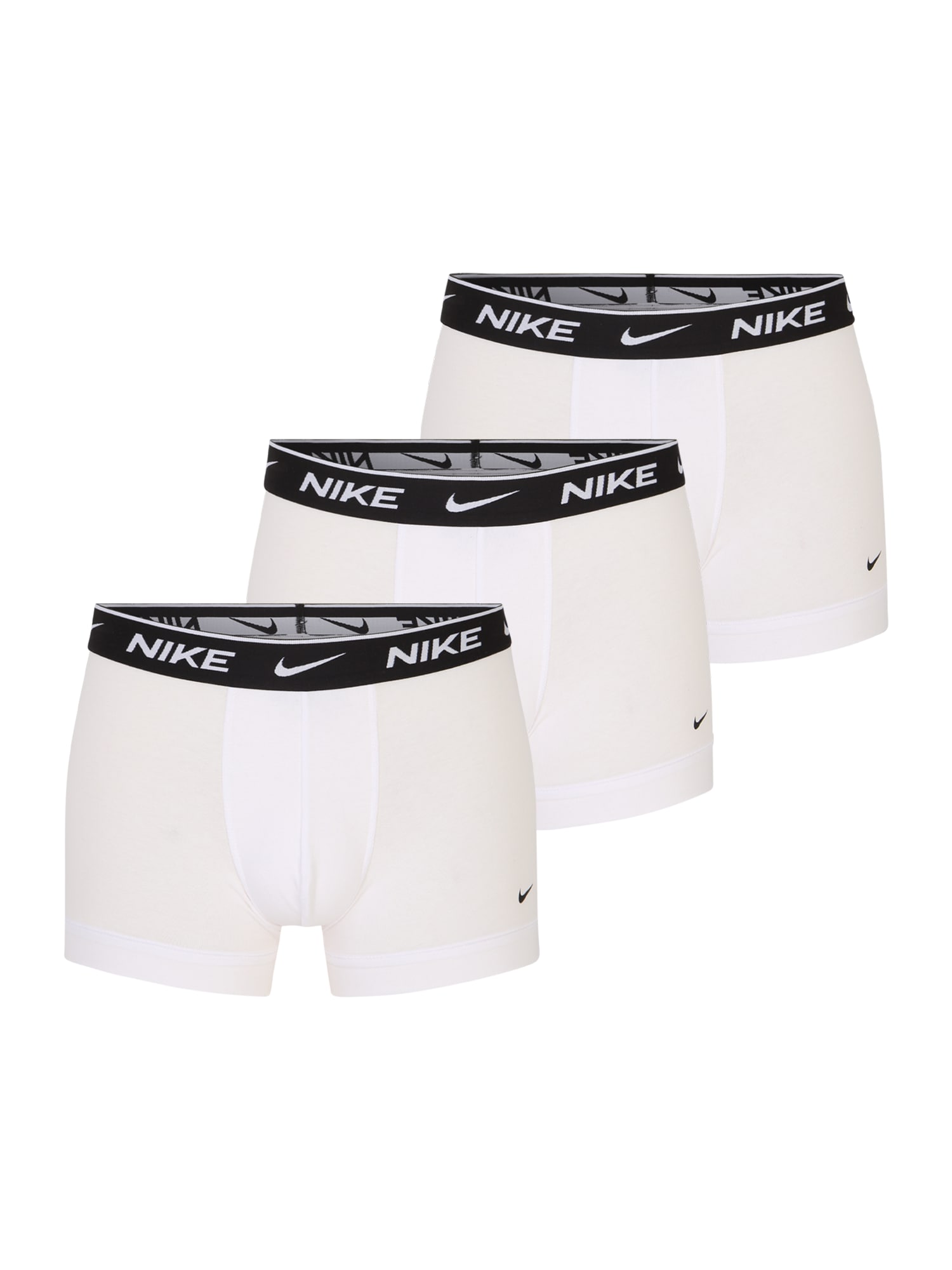 NIKE Sport alsónadrágok  fehér / fekete