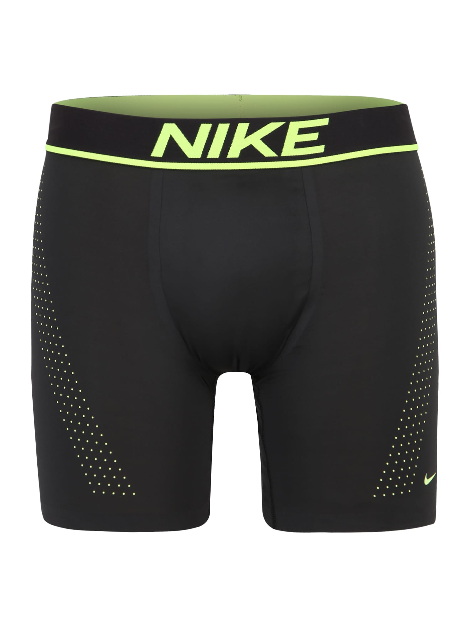NIKE Sport alsónadrágok  fekete / neonsárga