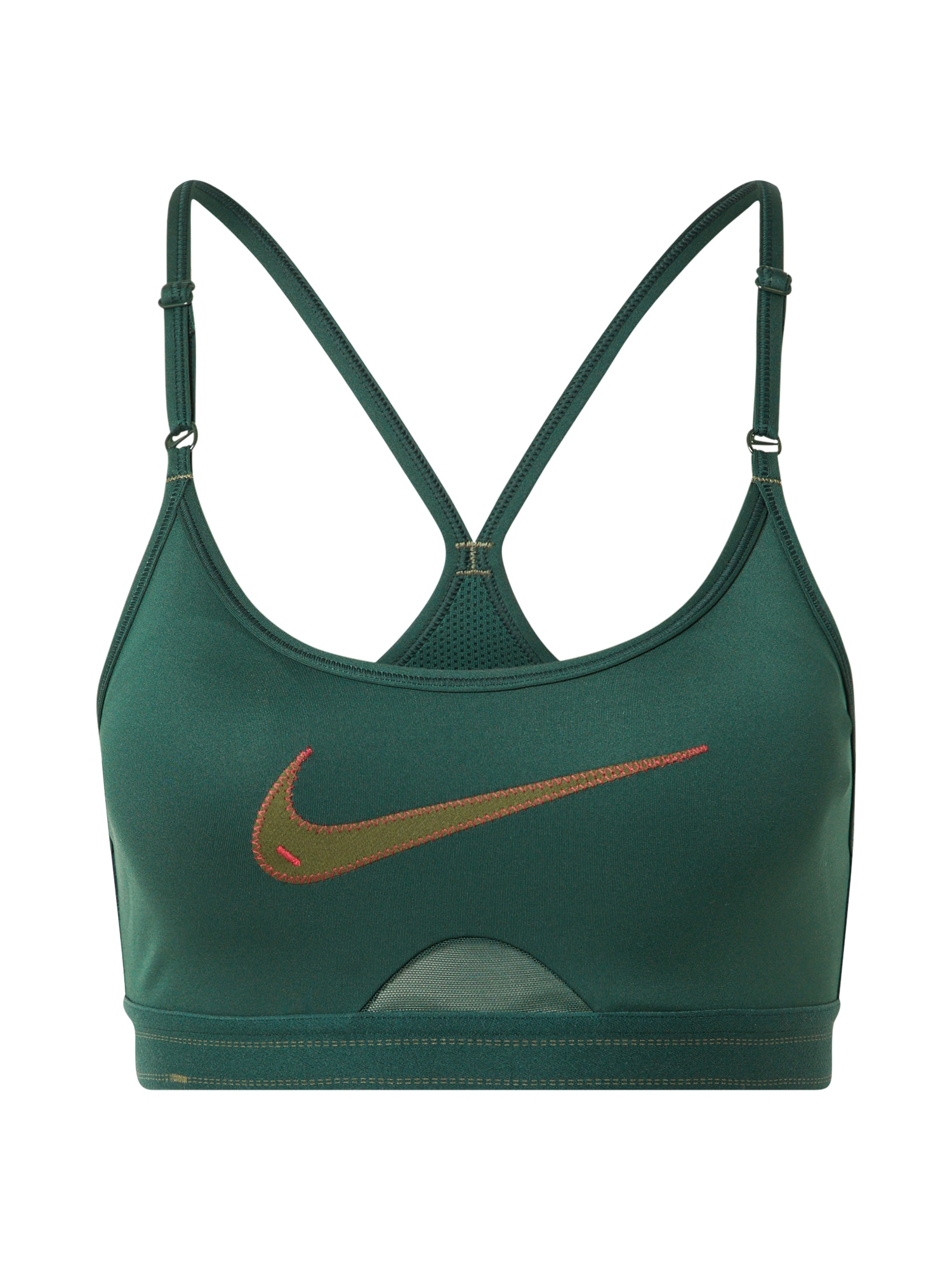 NIKE Sportmelltartók  sötétzöld / olíva / piros